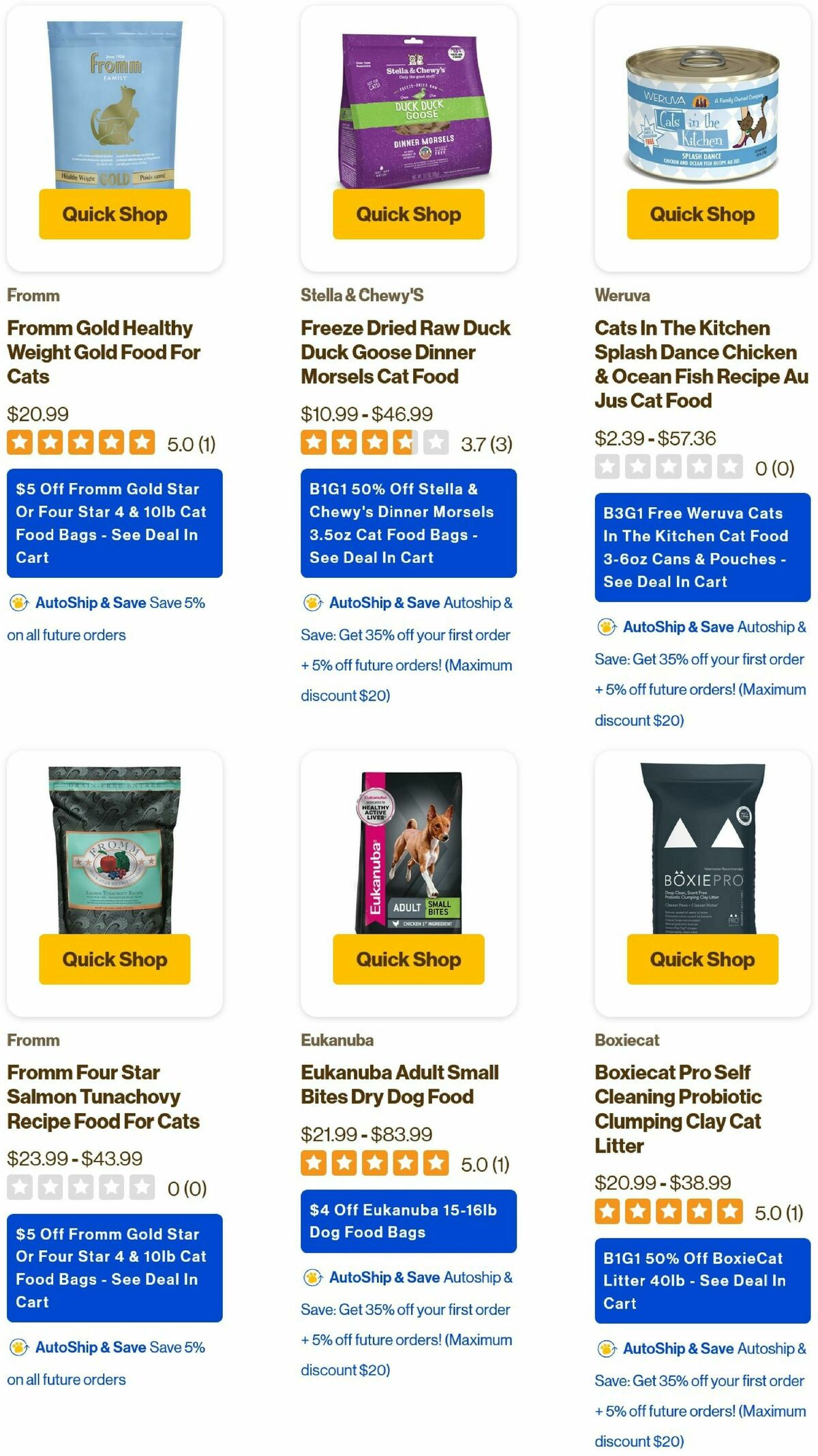 Pet Supermarket Weekly Ad from March 3