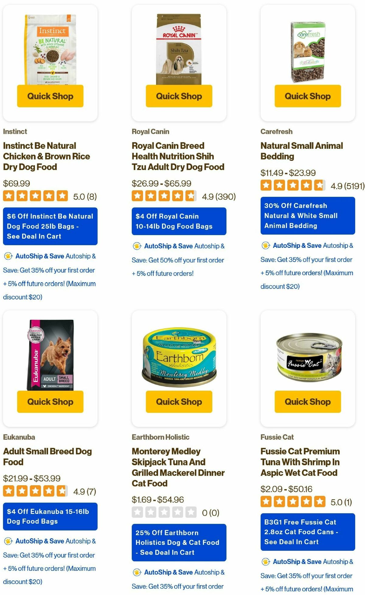 Pet Supermarket Weekly Ad from March 3