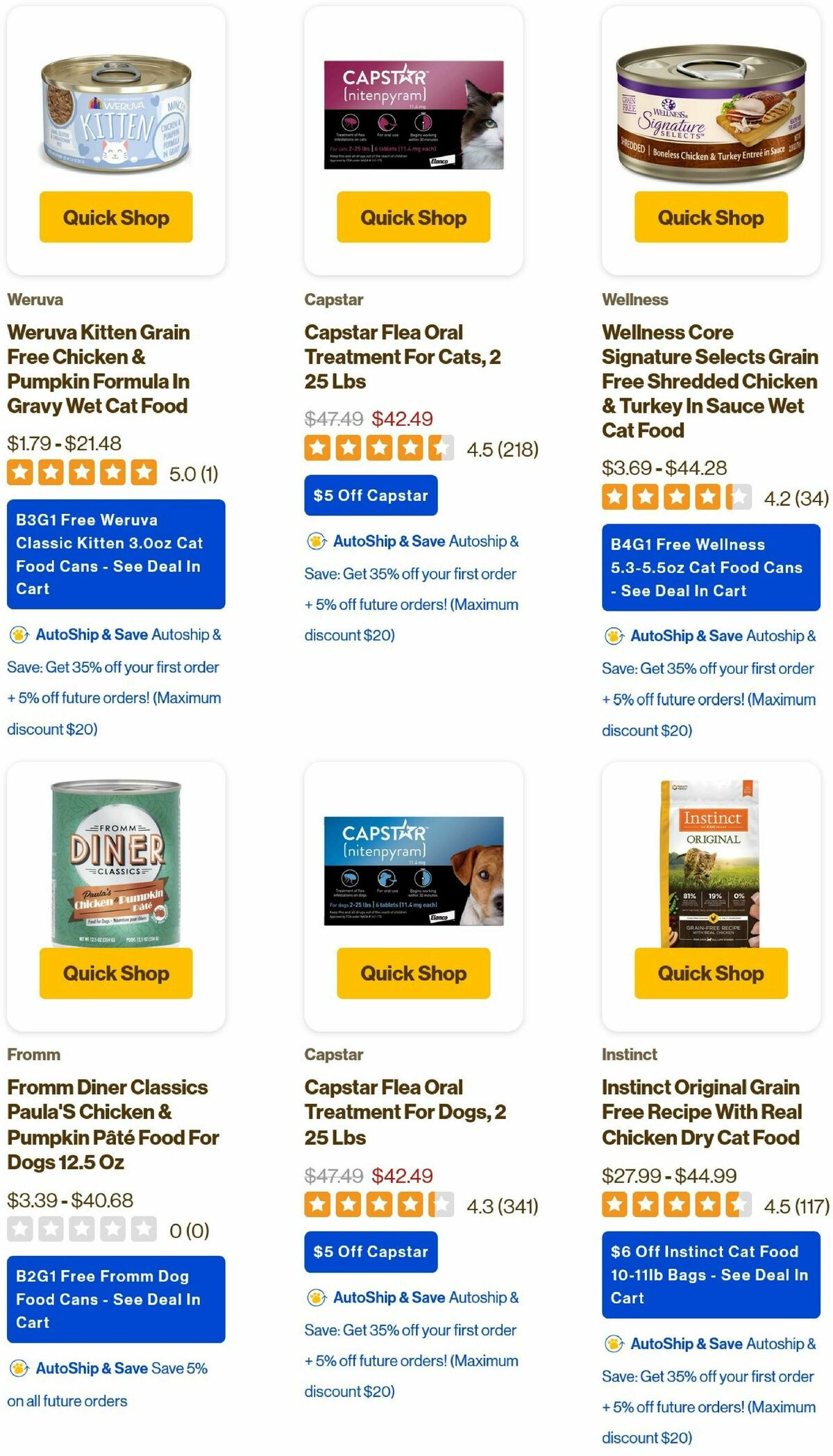 Pet Supermarket Weekly Ad from March 3