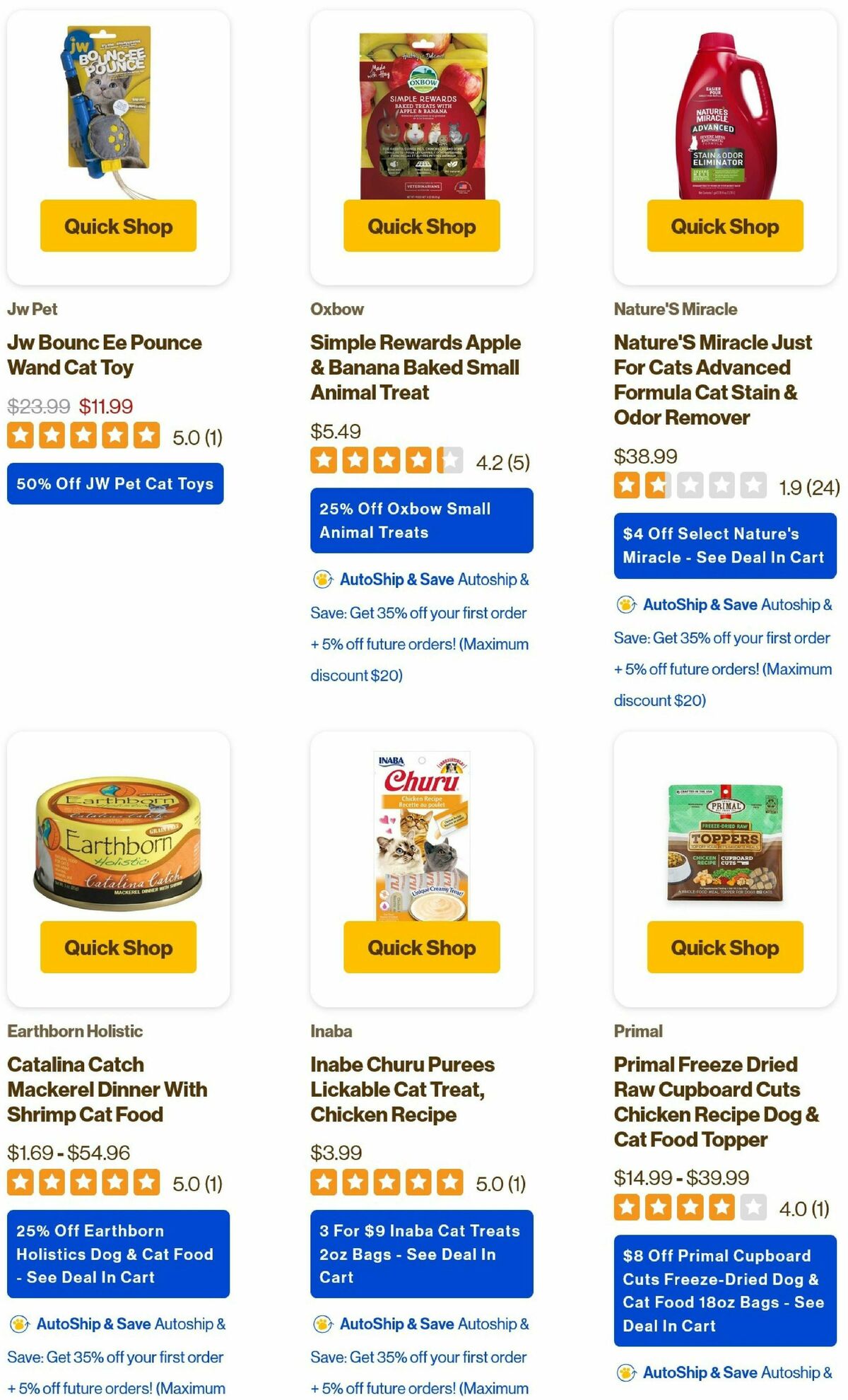 Pet Supermarket Weekly Ad from March 3