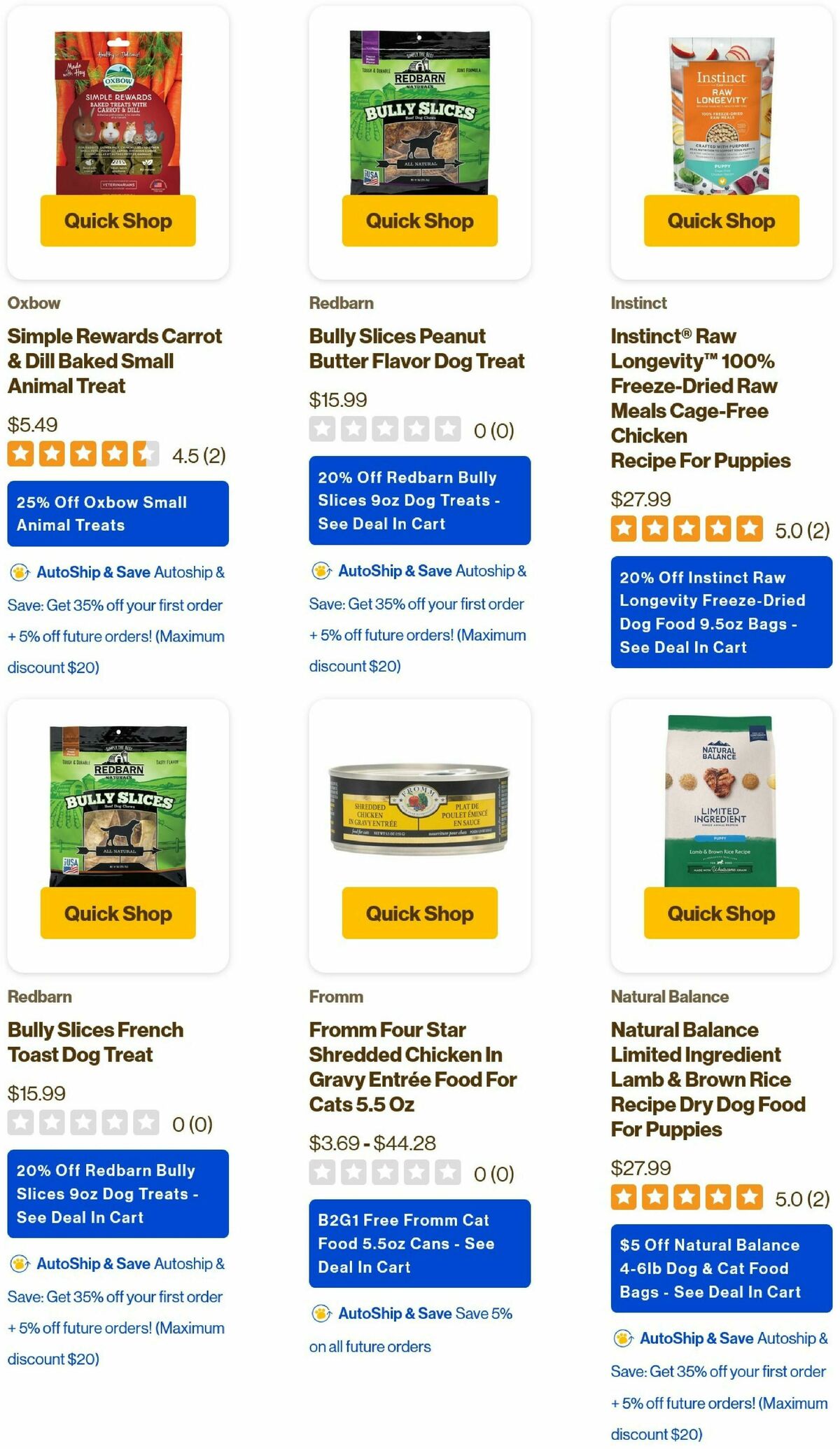 Pet Supermarket Weekly Ad from March 3