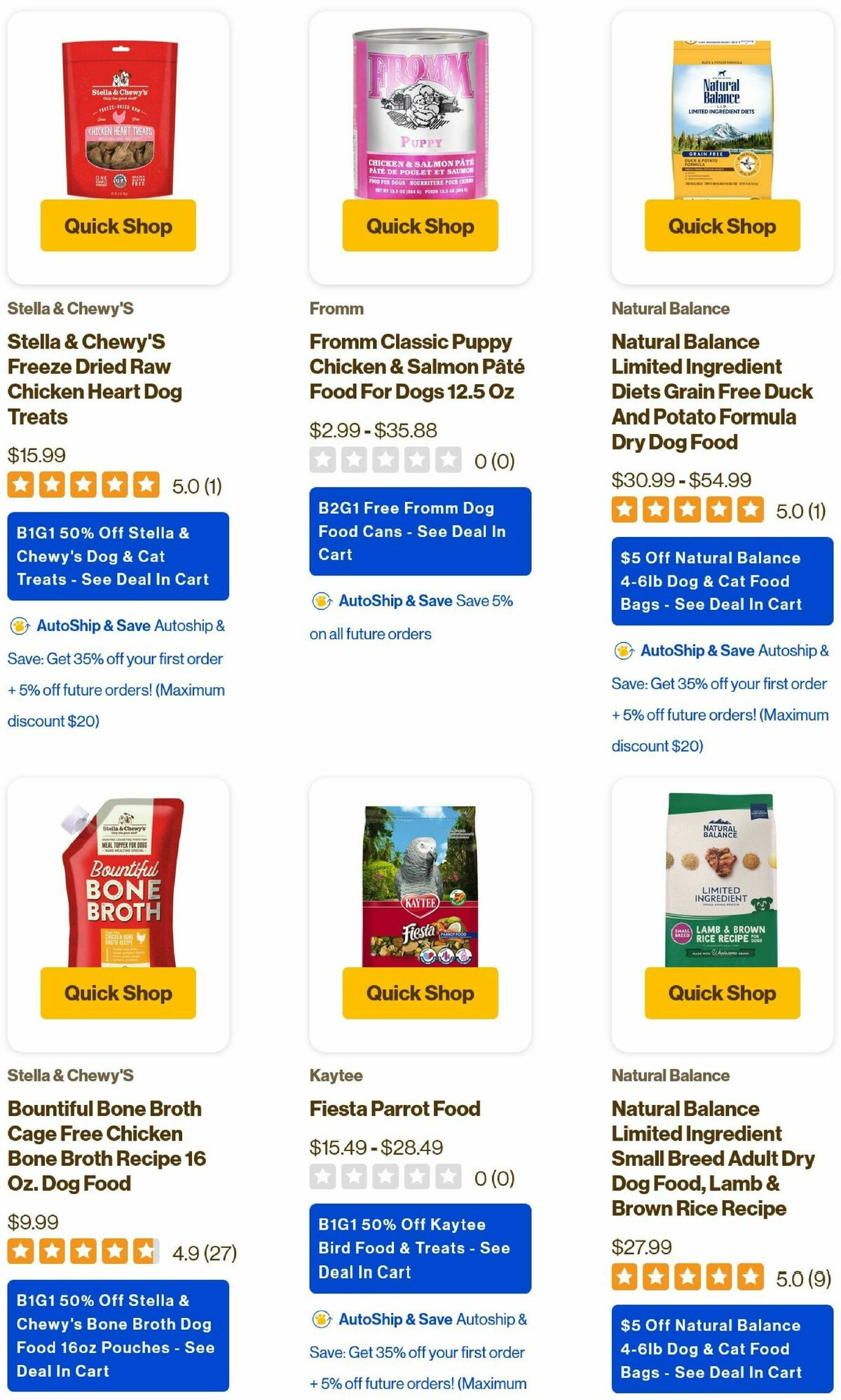 Pet Supermarket Weekly Ad from March 3