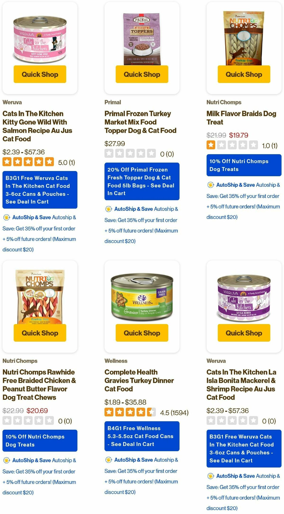 Pet Supermarket Weekly Ad from March 3