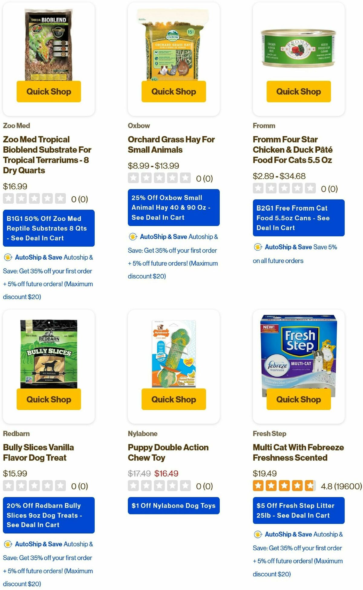 Pet Supermarket Weekly Ad from March 3