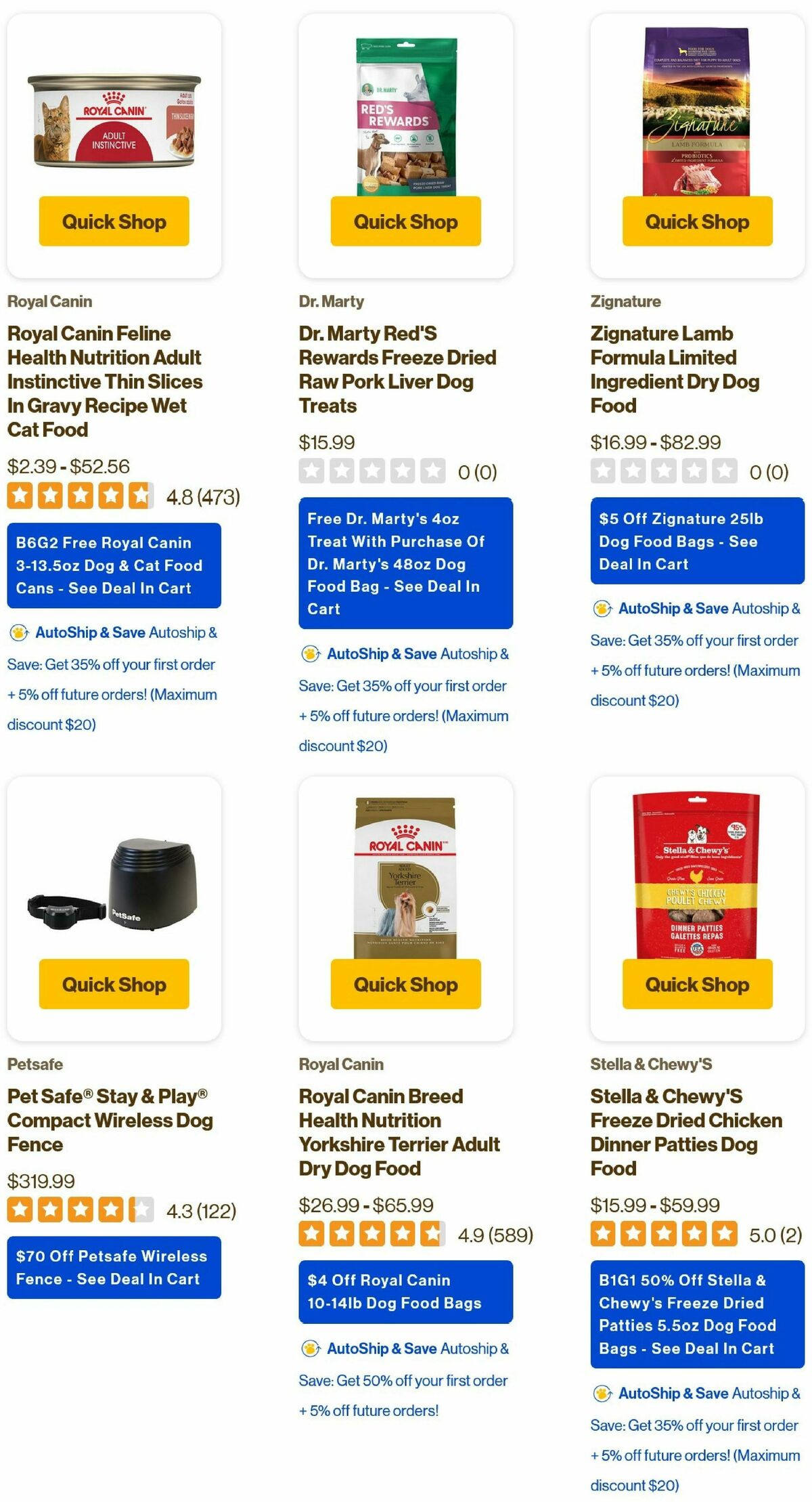 Pet Supermarket Weekly Ad from March 3