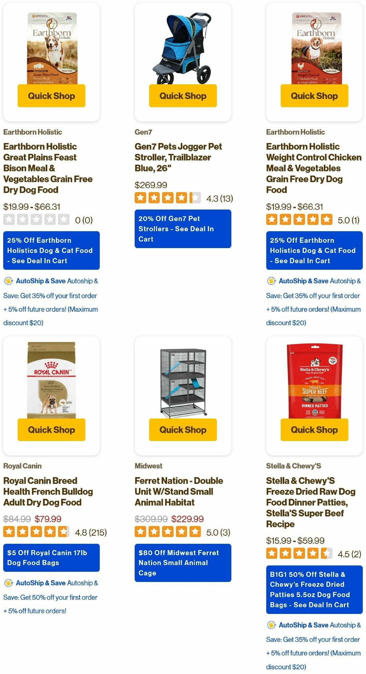 Pet Supermarket Weekly Ad from March 3