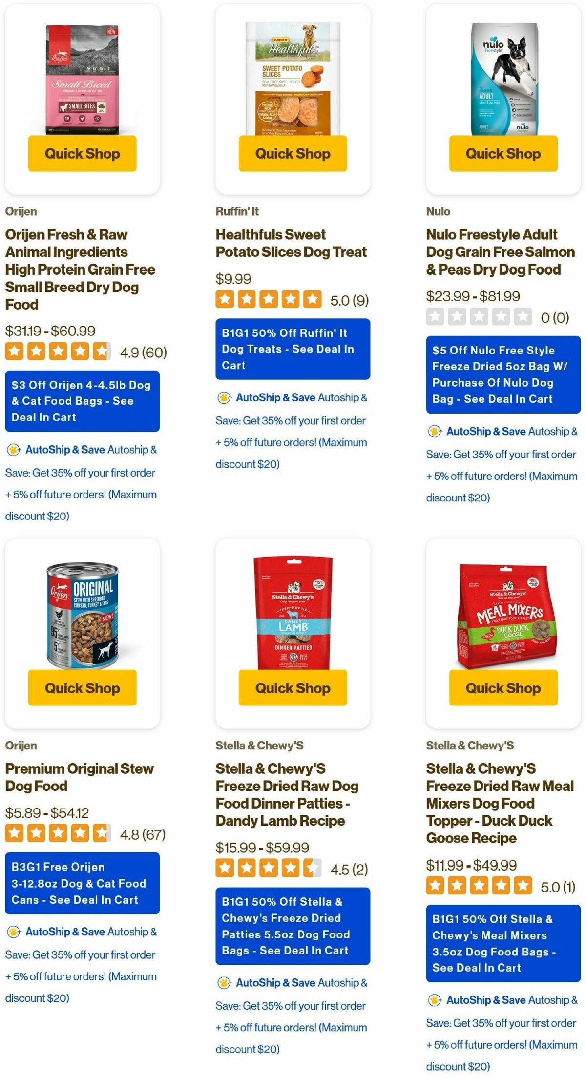 Pet Supermarket Weekly Ad from March 3