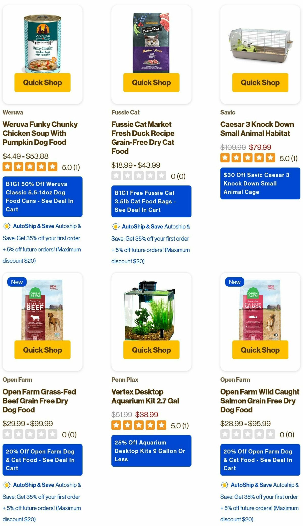 Pet Supermarket Weekly Ad from April 3