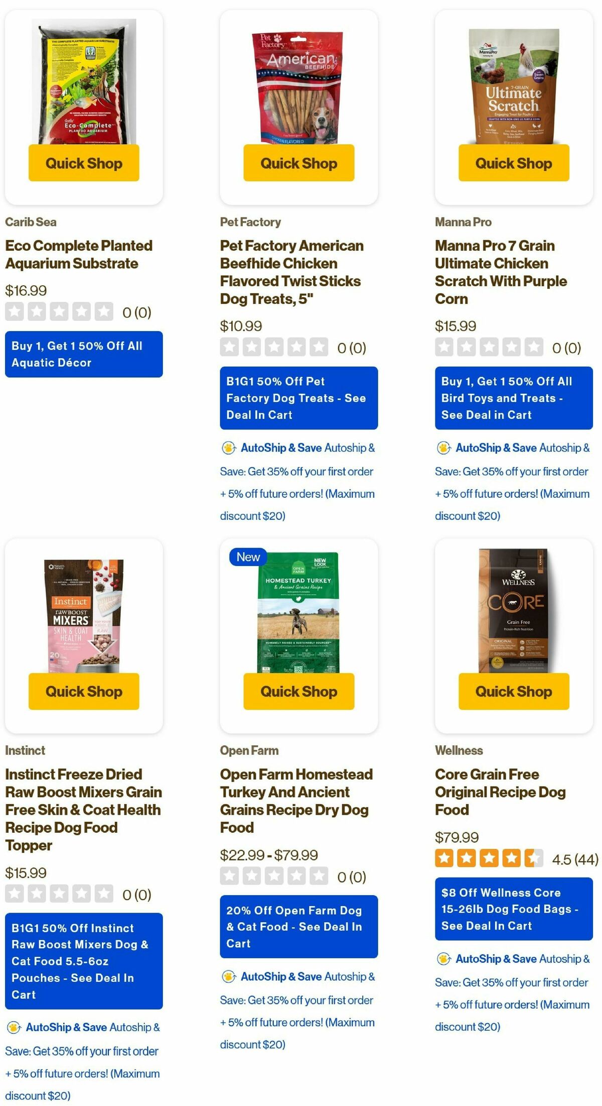 Pet Supermarket Weekly Ad from April 3