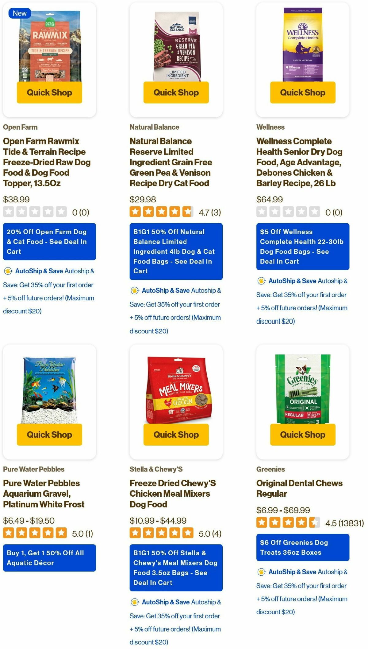 Pet Supermarket Weekly Ad from April 3