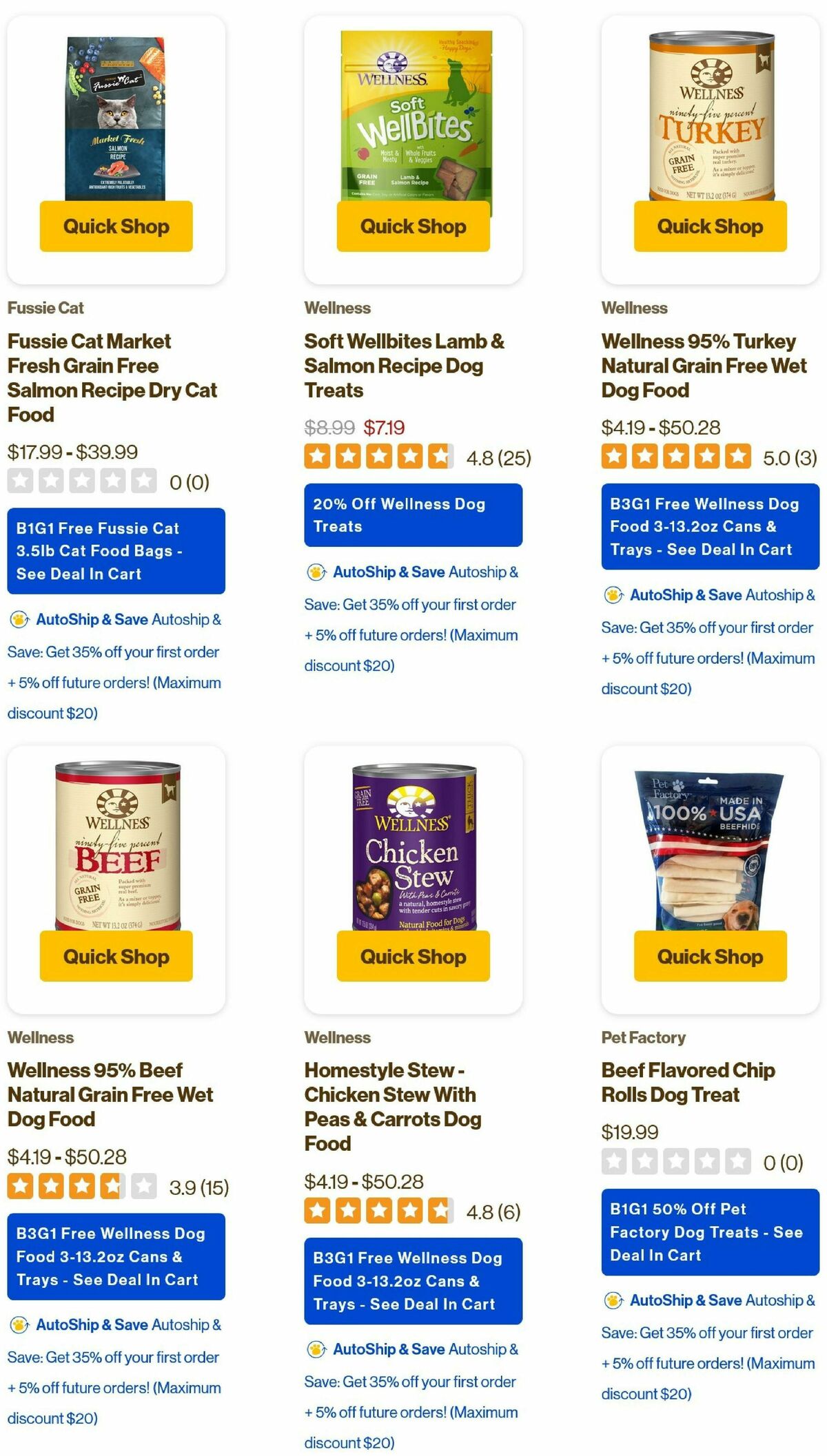 Pet Supermarket Weekly Ad from April 3