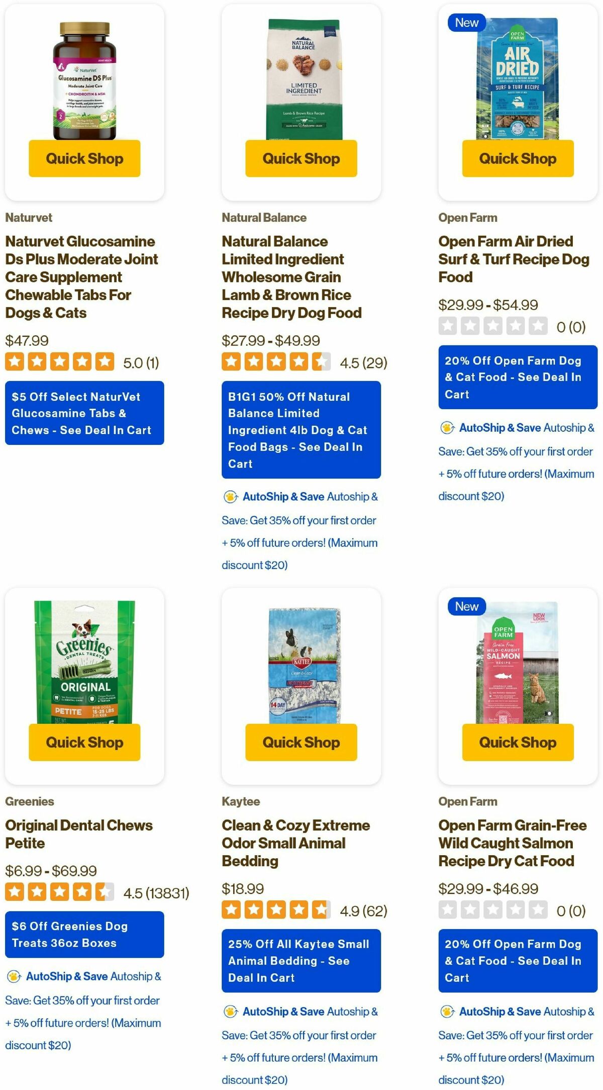 Pet Supermarket Weekly Ad from April 3