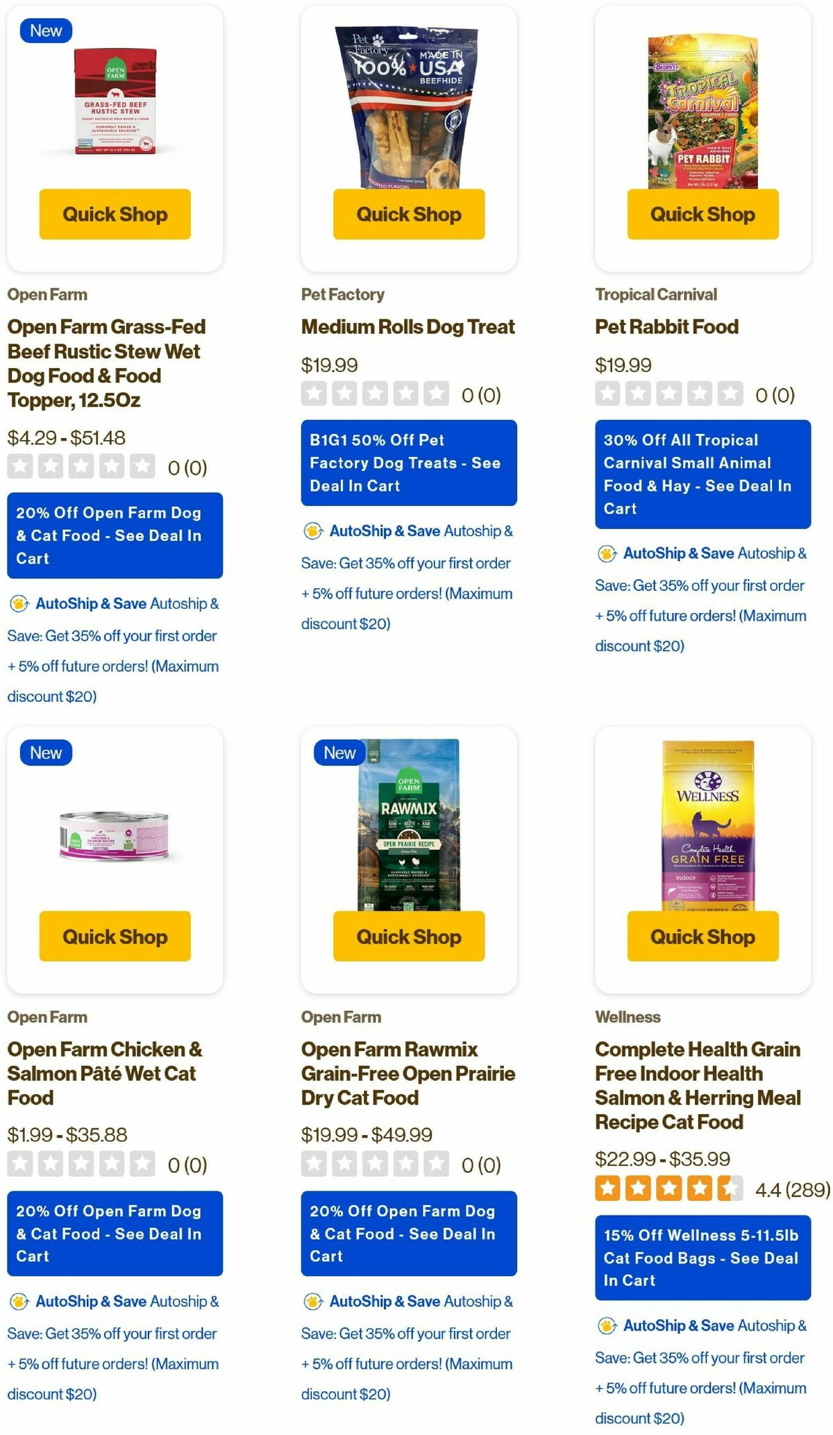 Pet Supermarket Weekly Ad from April 3