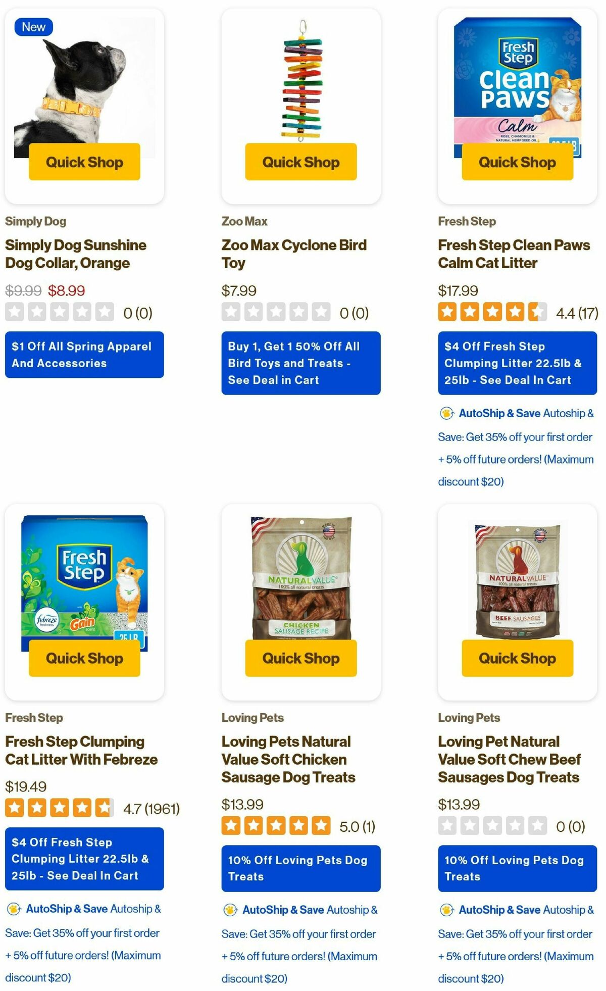 Pet Supermarket Weekly Ad from April 3