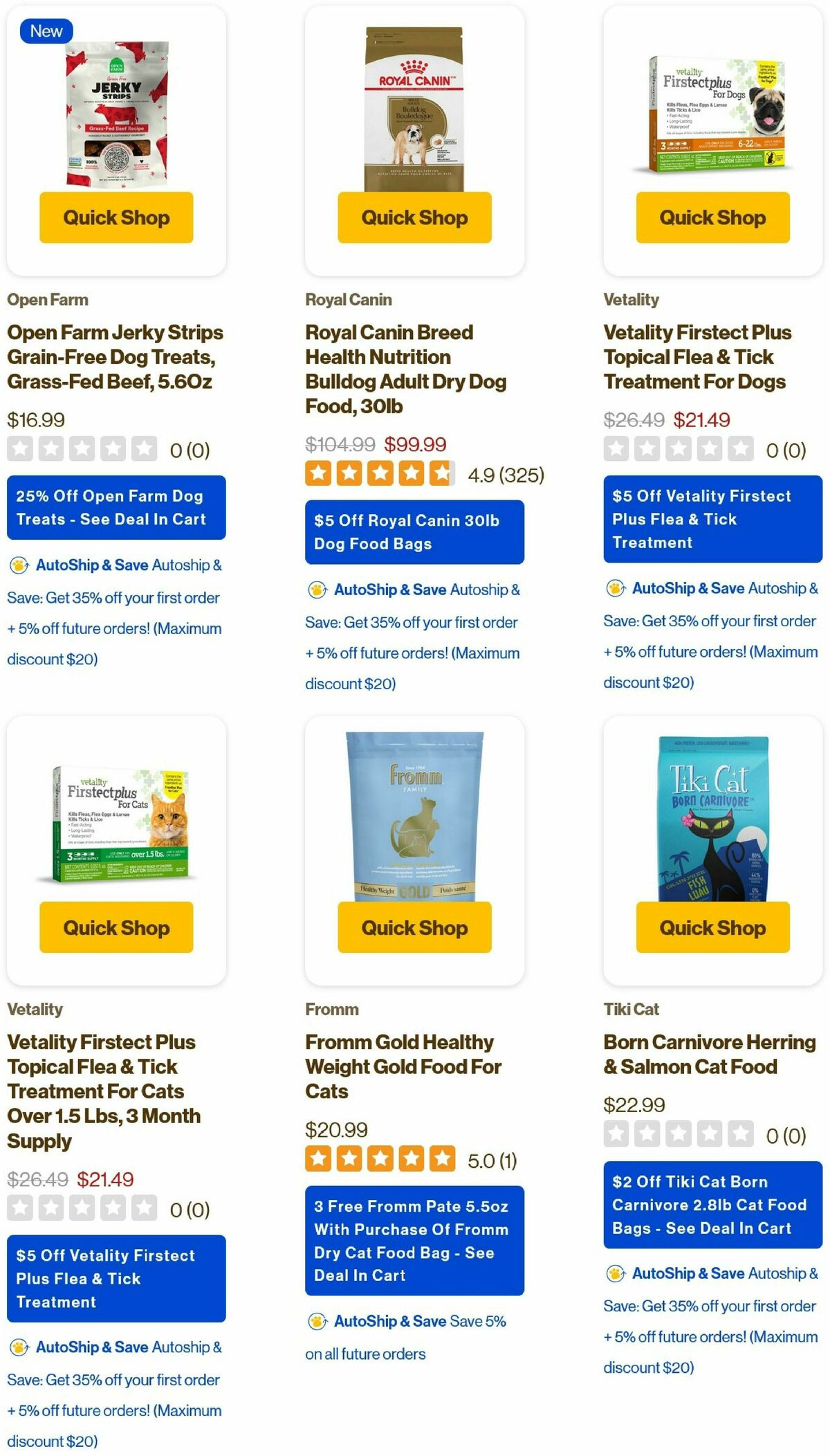 Pet Supermarket Weekly Ad from April 3