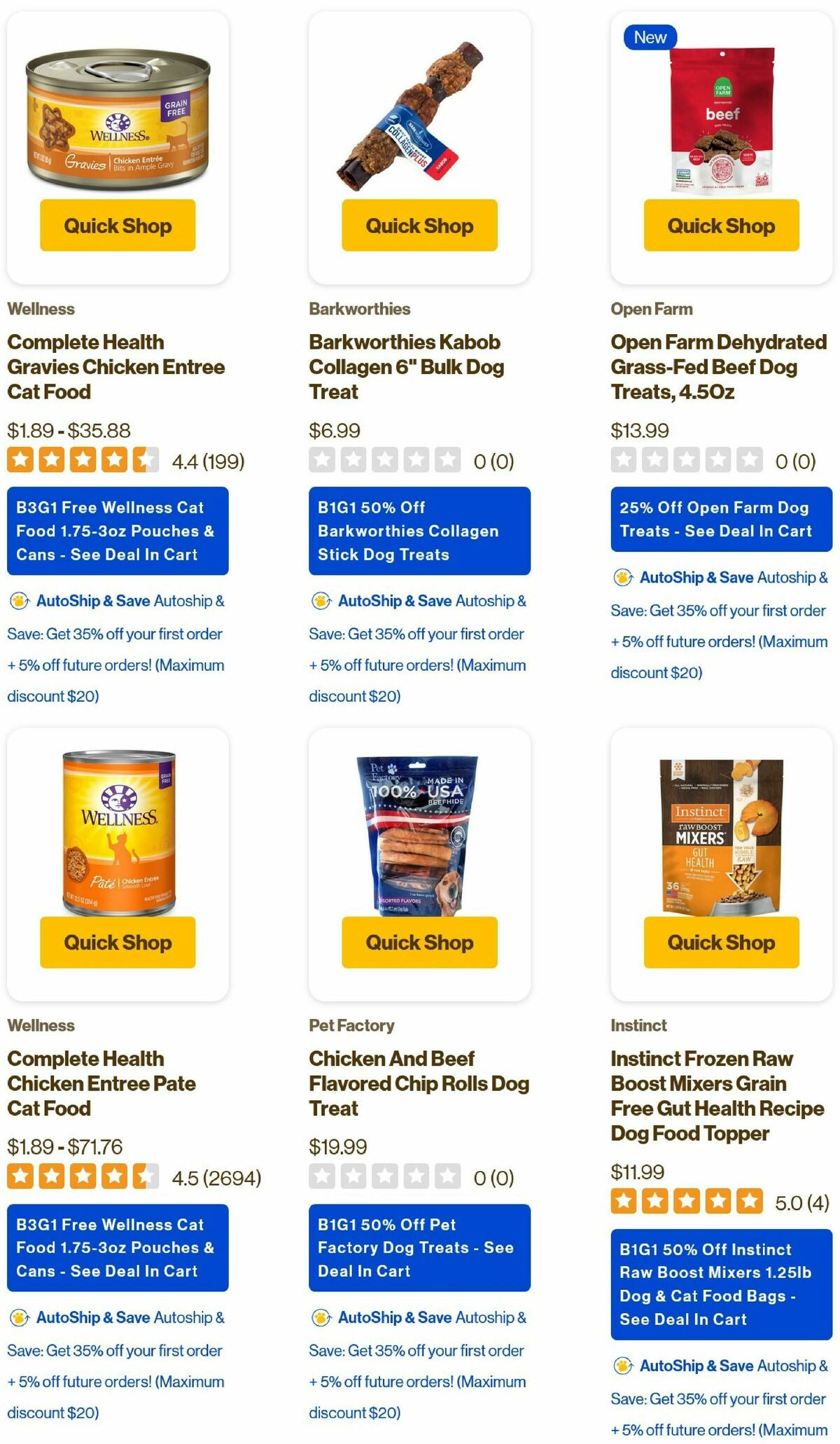 Pet Supermarket Weekly Ad from April 3