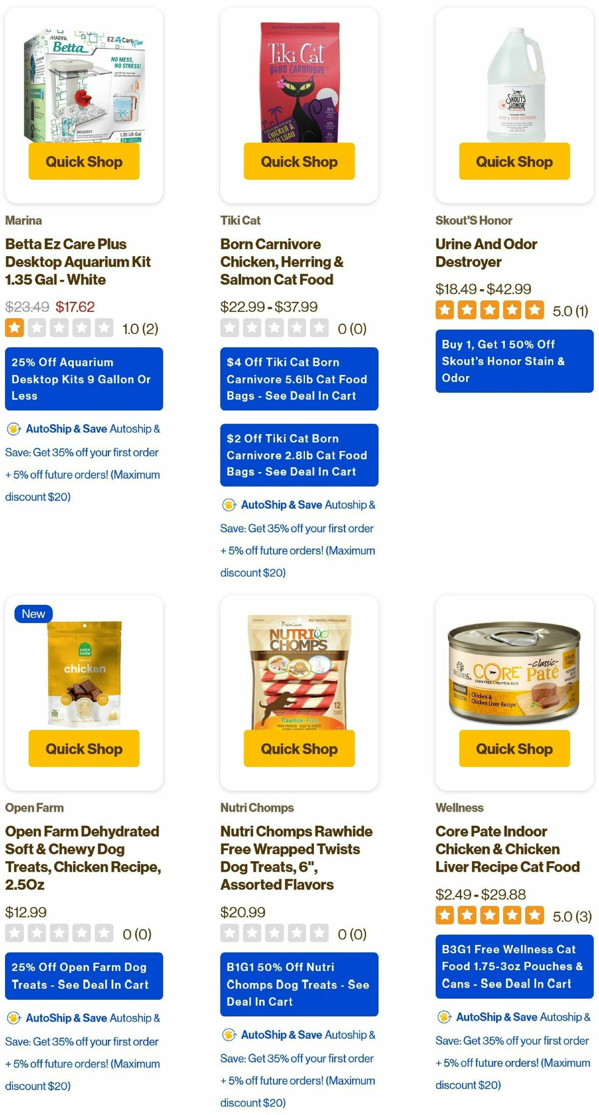 Pet Supermarket Weekly Ad from April 3