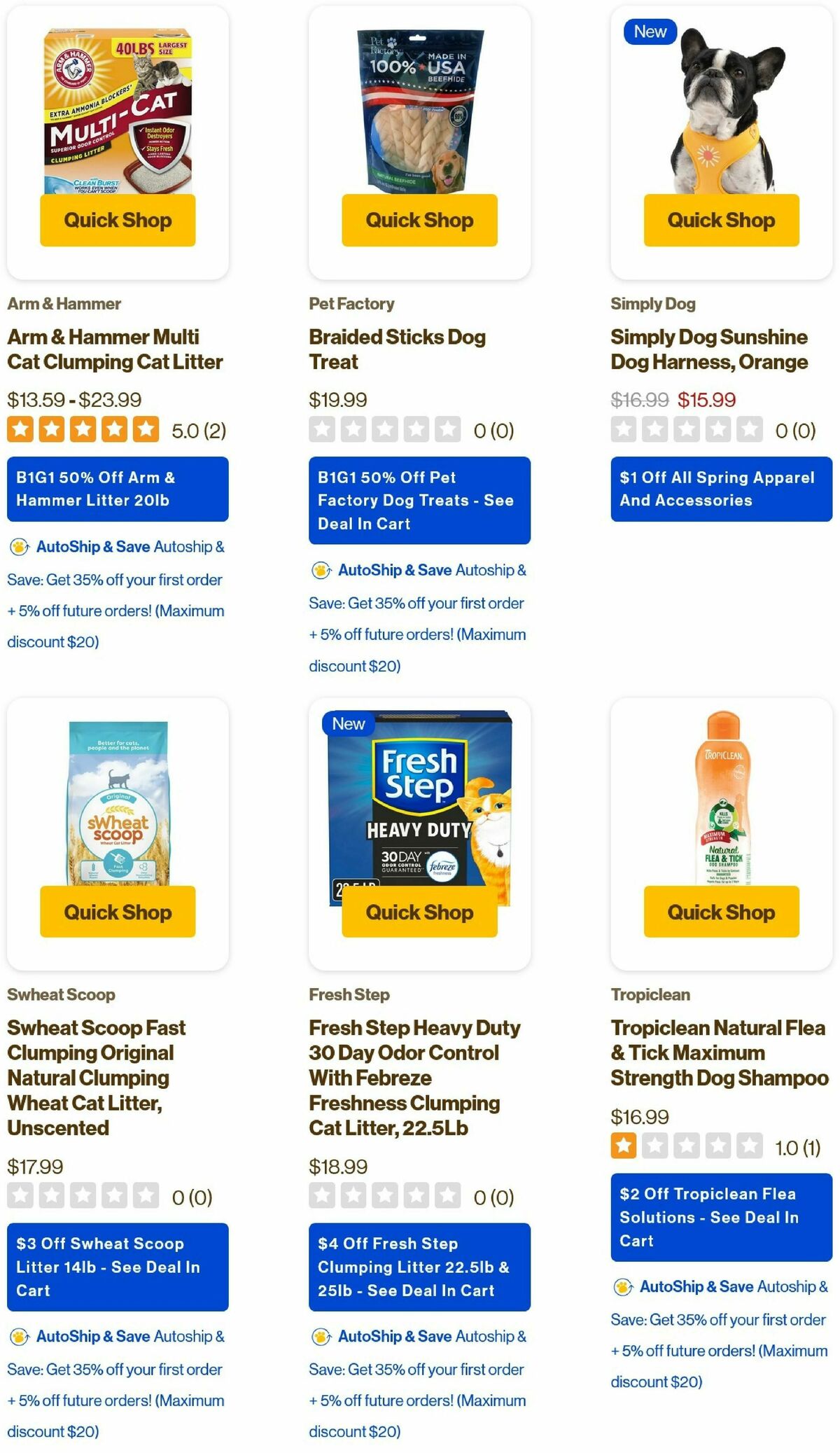 Pet Supermarket Weekly Ad from April 3