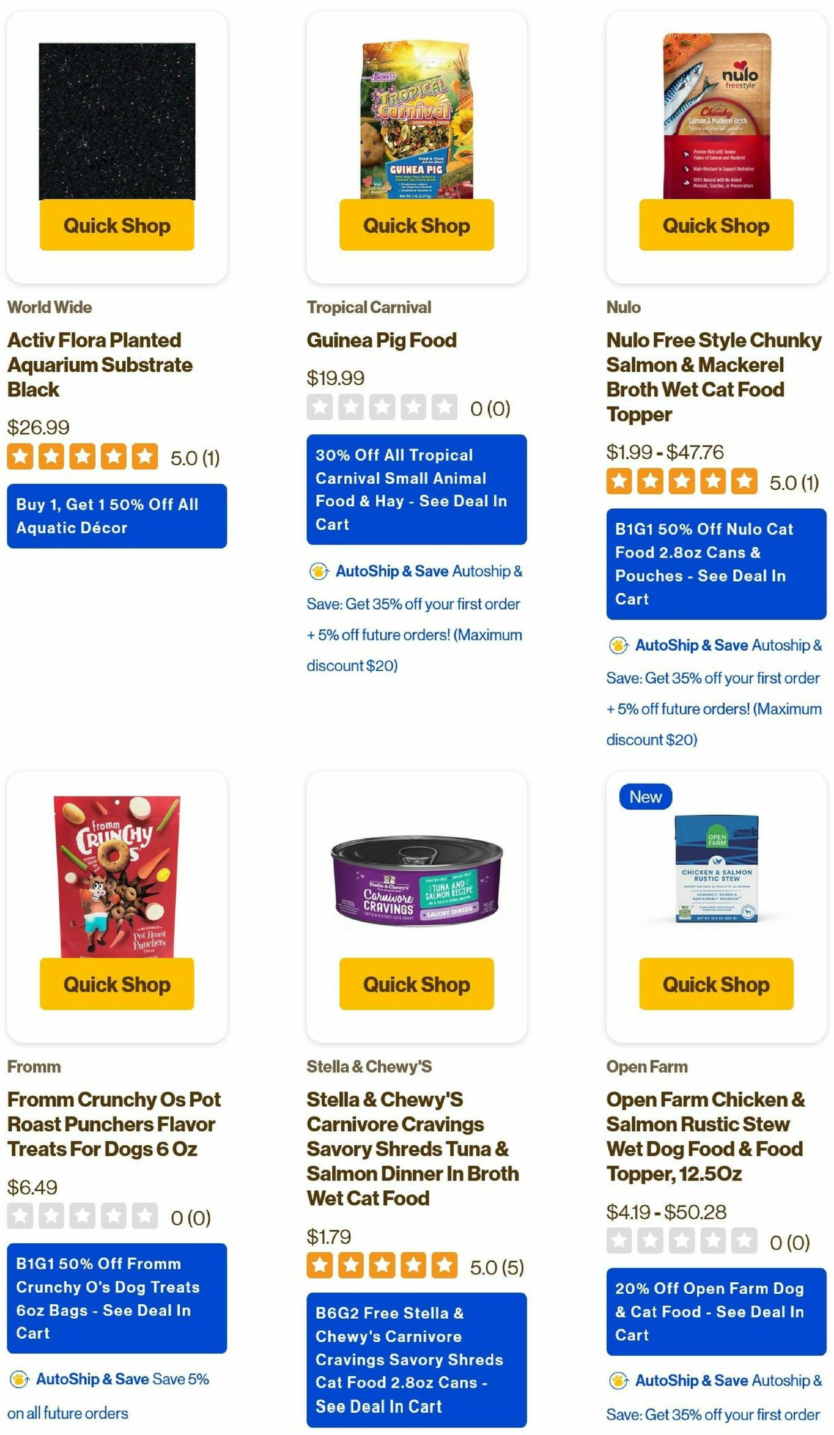 Pet Supermarket Weekly Ad from April 3