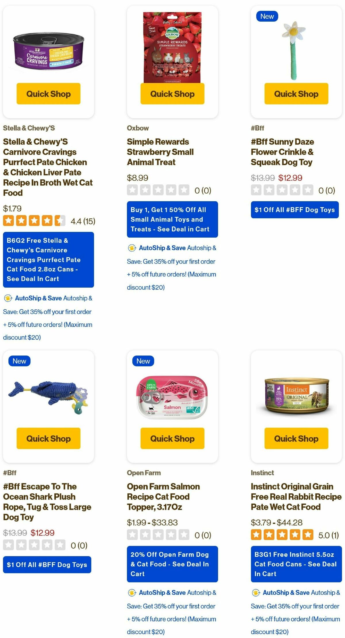 Pet Supermarket Weekly Ad from April 3