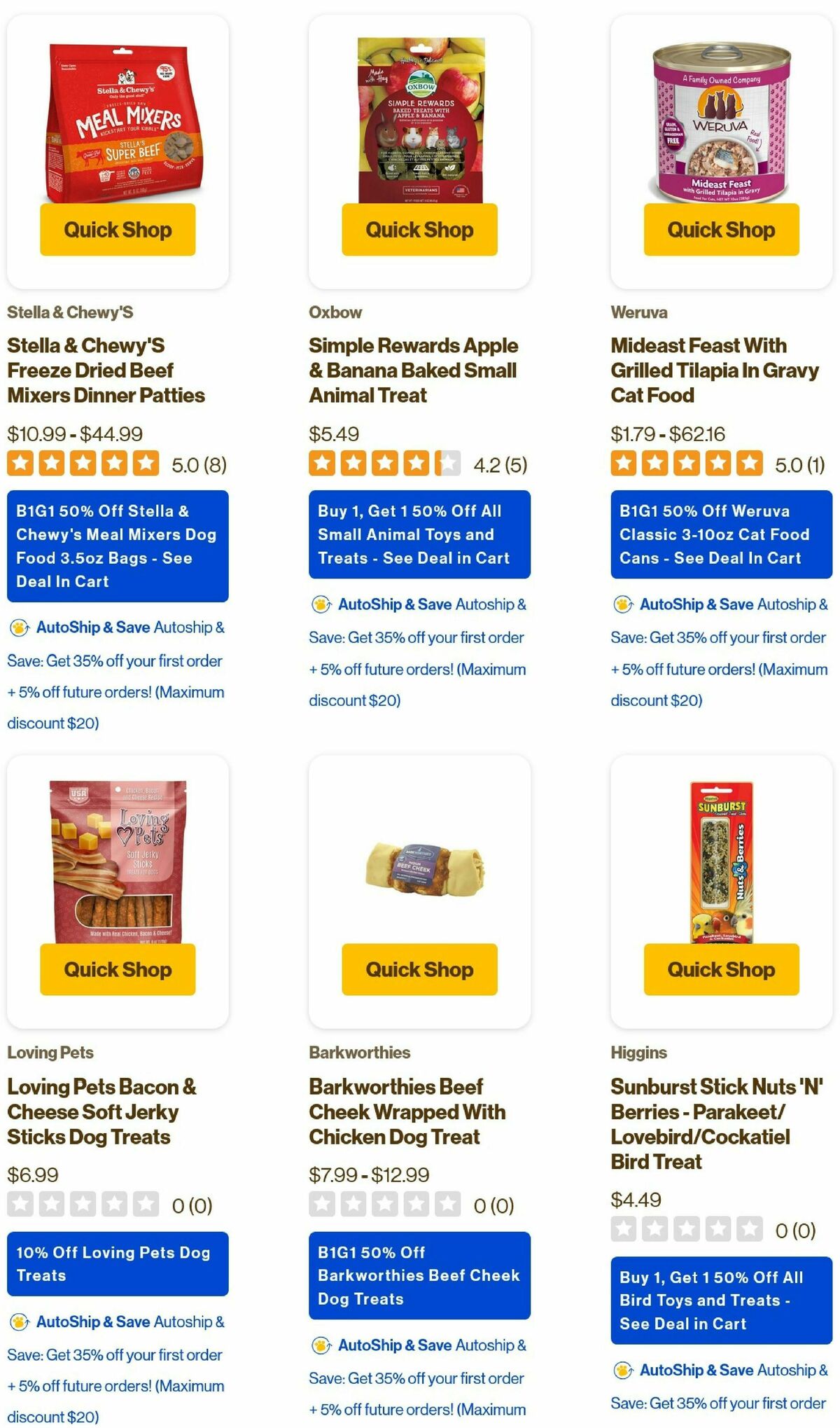 Pet Supermarket Weekly Ad from April 3