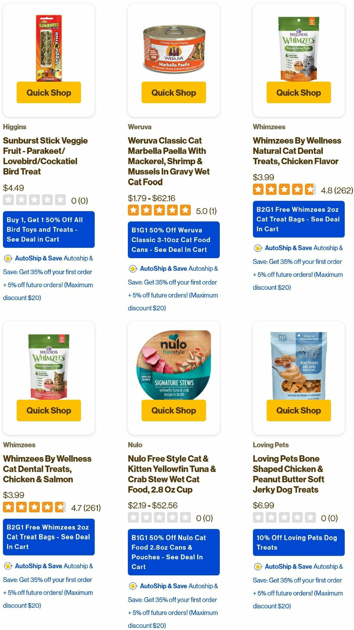 Pet Supermarket Weekly Ad from April 3