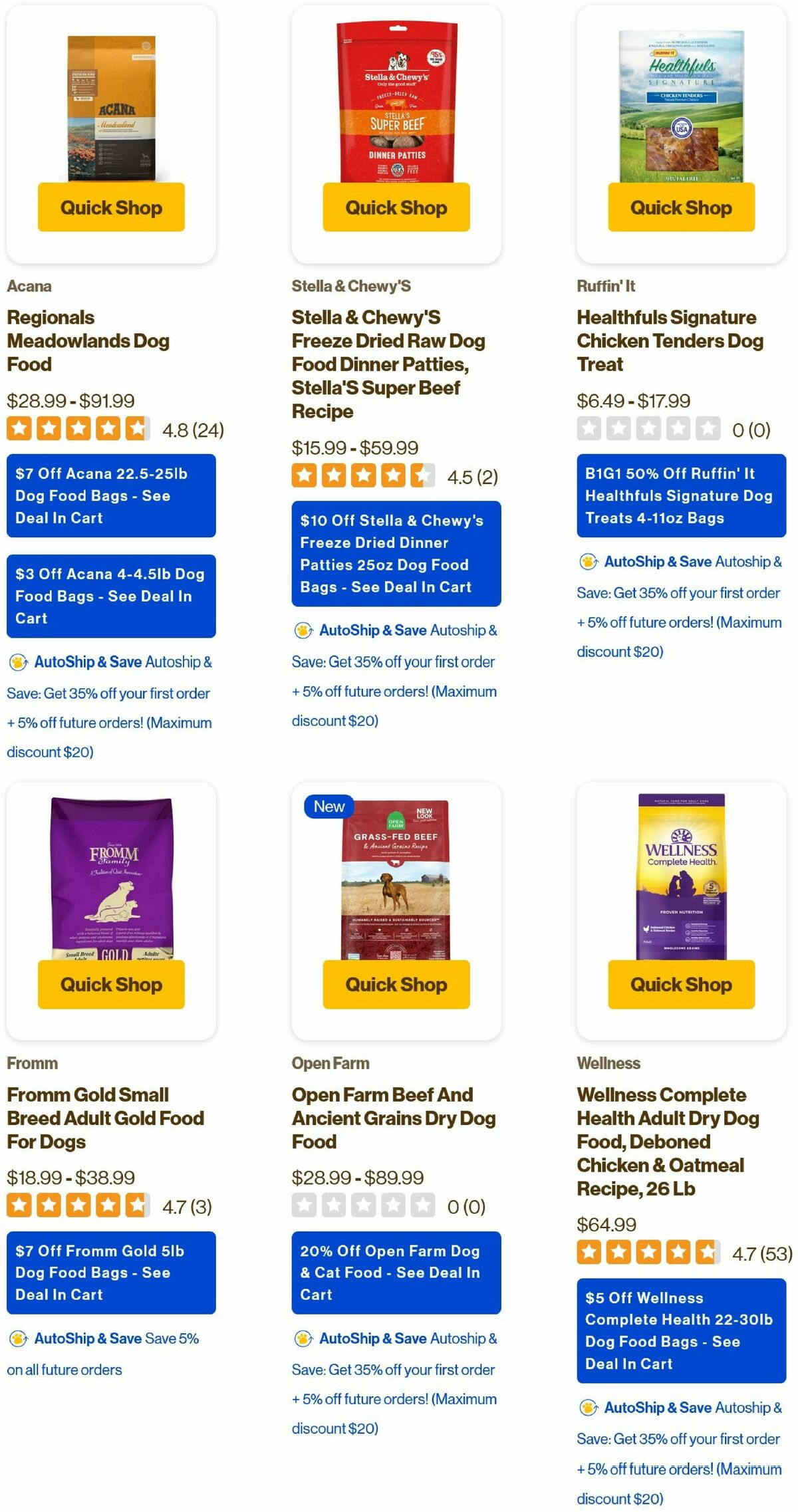 Pet Supermarket Weekly Ad from April 3