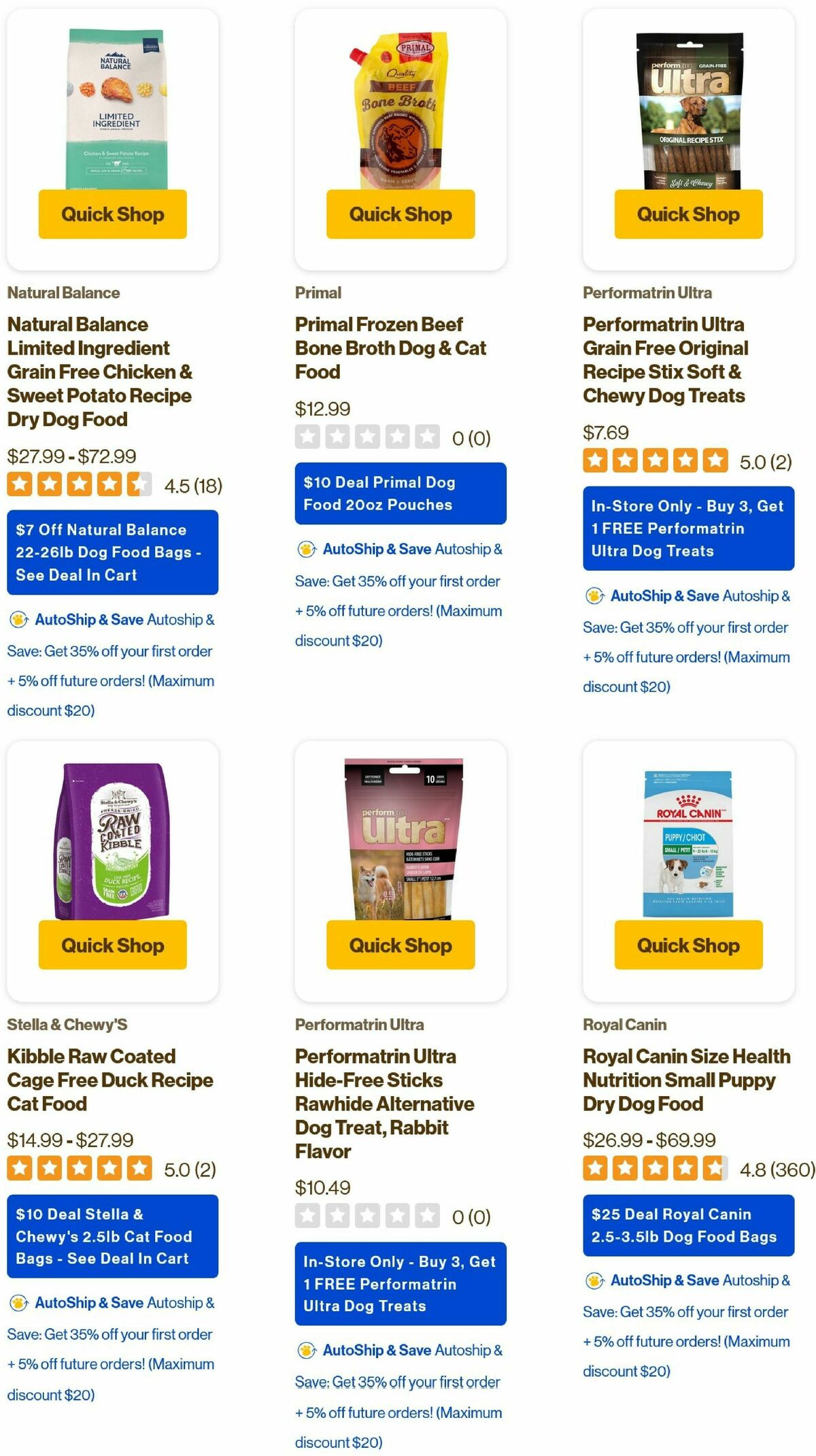 Pet Supermarket Weekly Ad from May 4