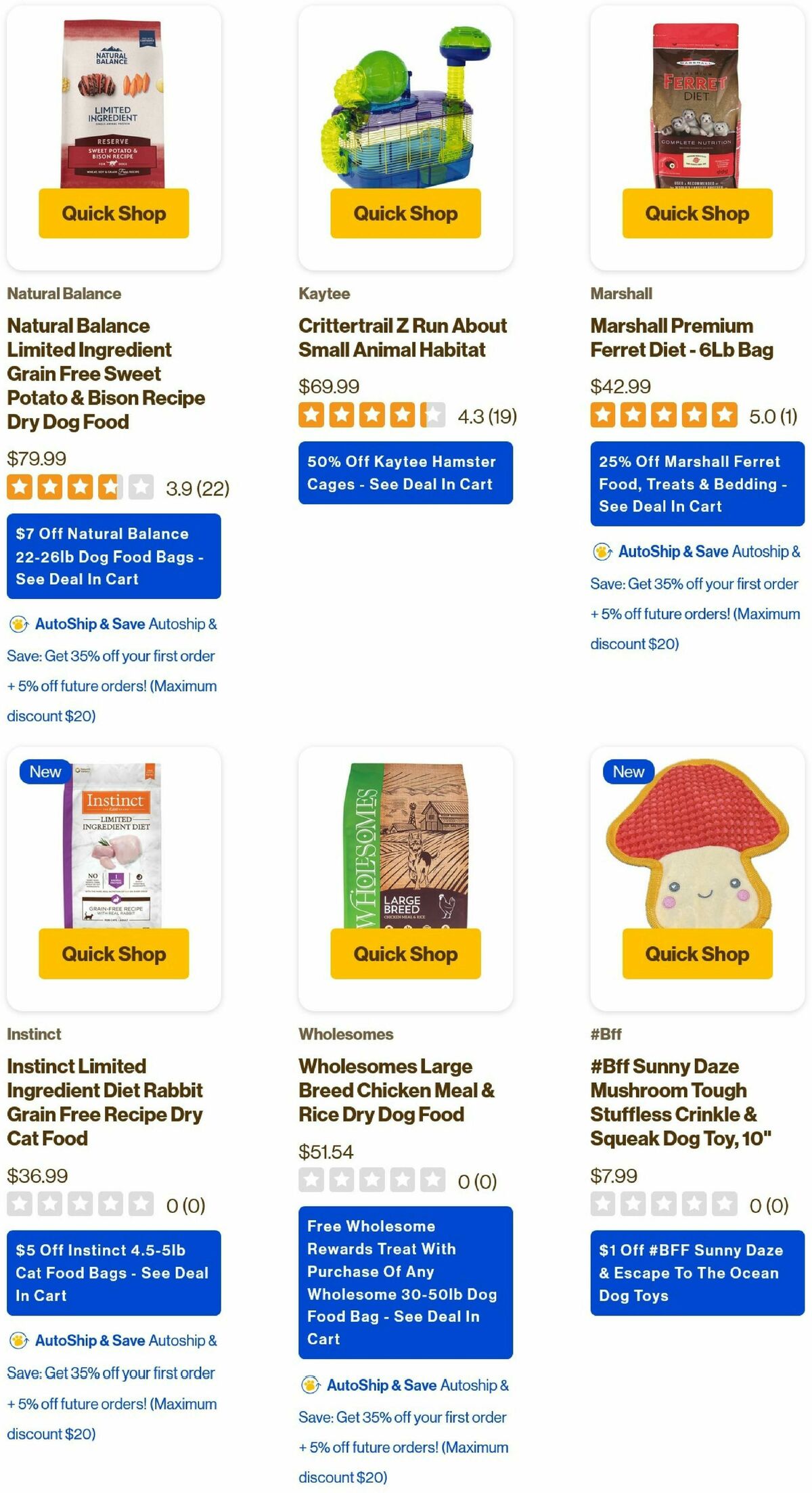 Pet Supermarket Weekly Ad from May 4