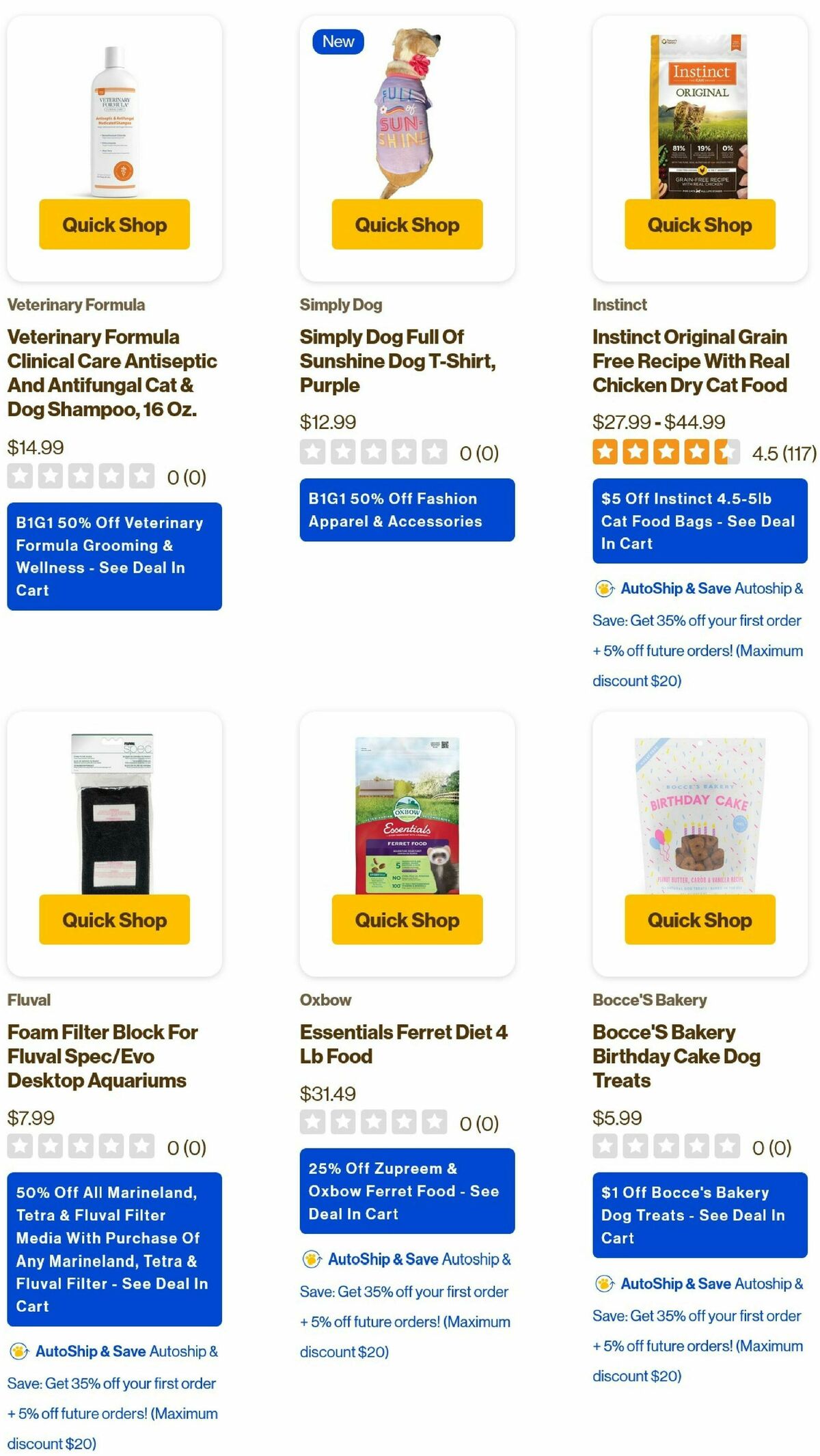 Pet Supermarket Weekly Ad from May 4