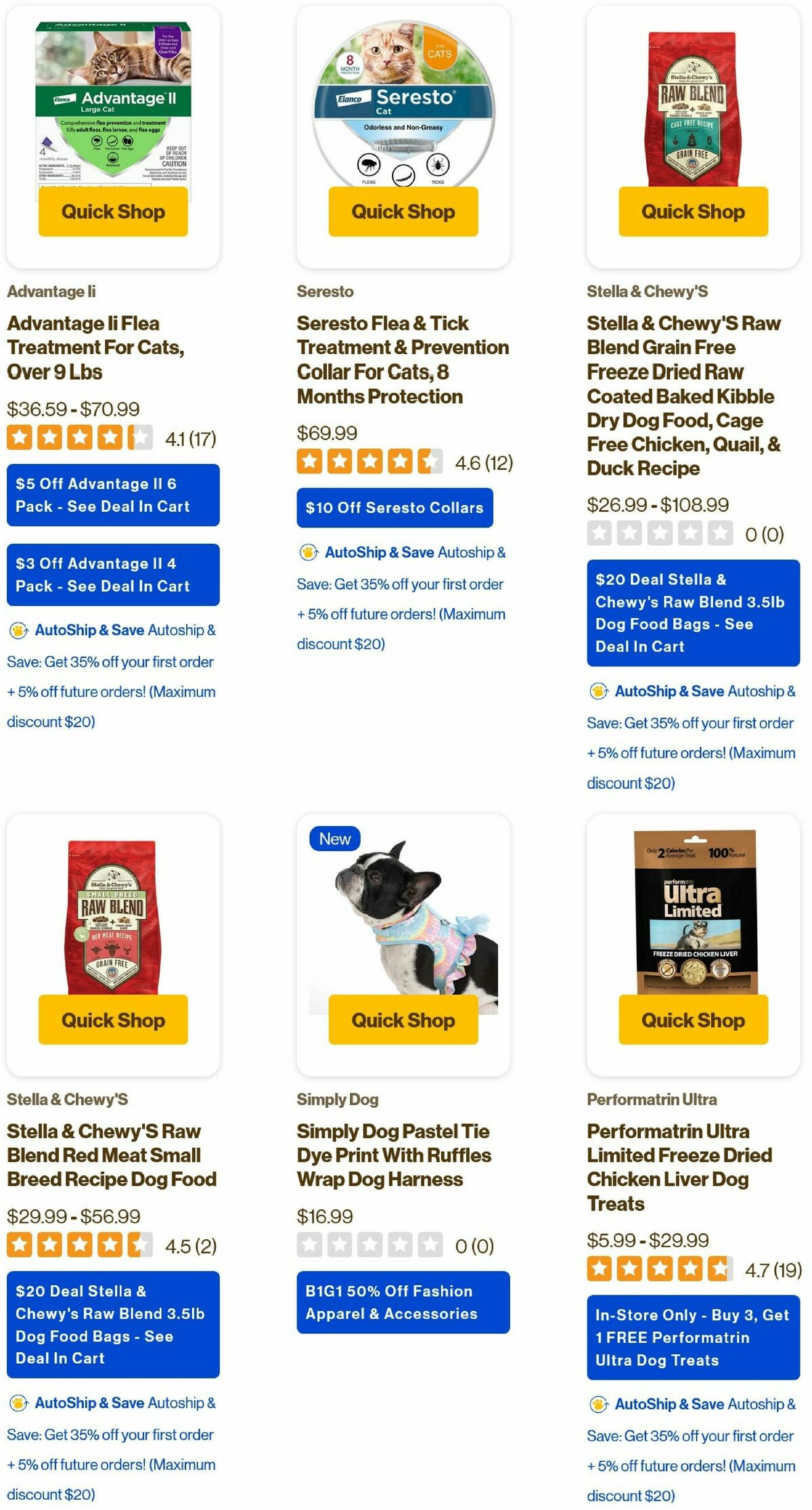 Pet Supermarket Weekly Ad from May 4