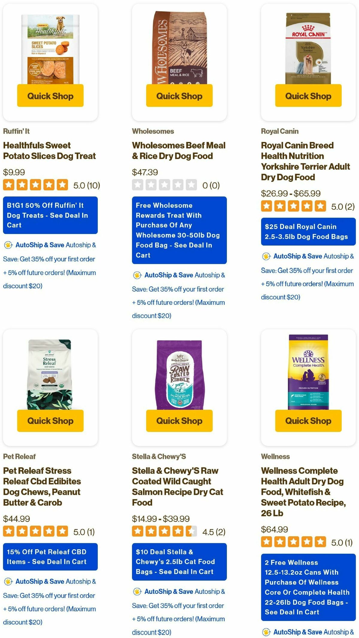 Pet Supermarket Weekly Ad from May 4