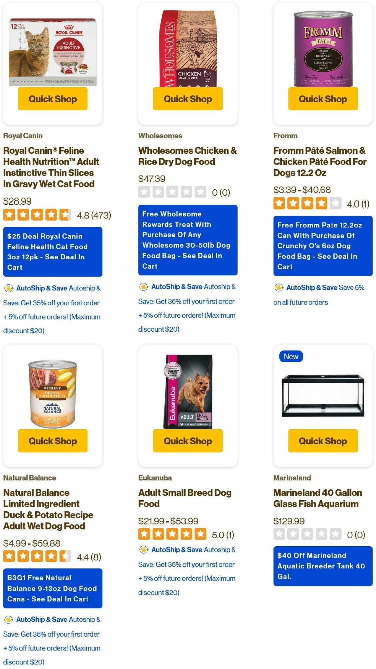 Pet Supermarket Weekly Ad from May 4