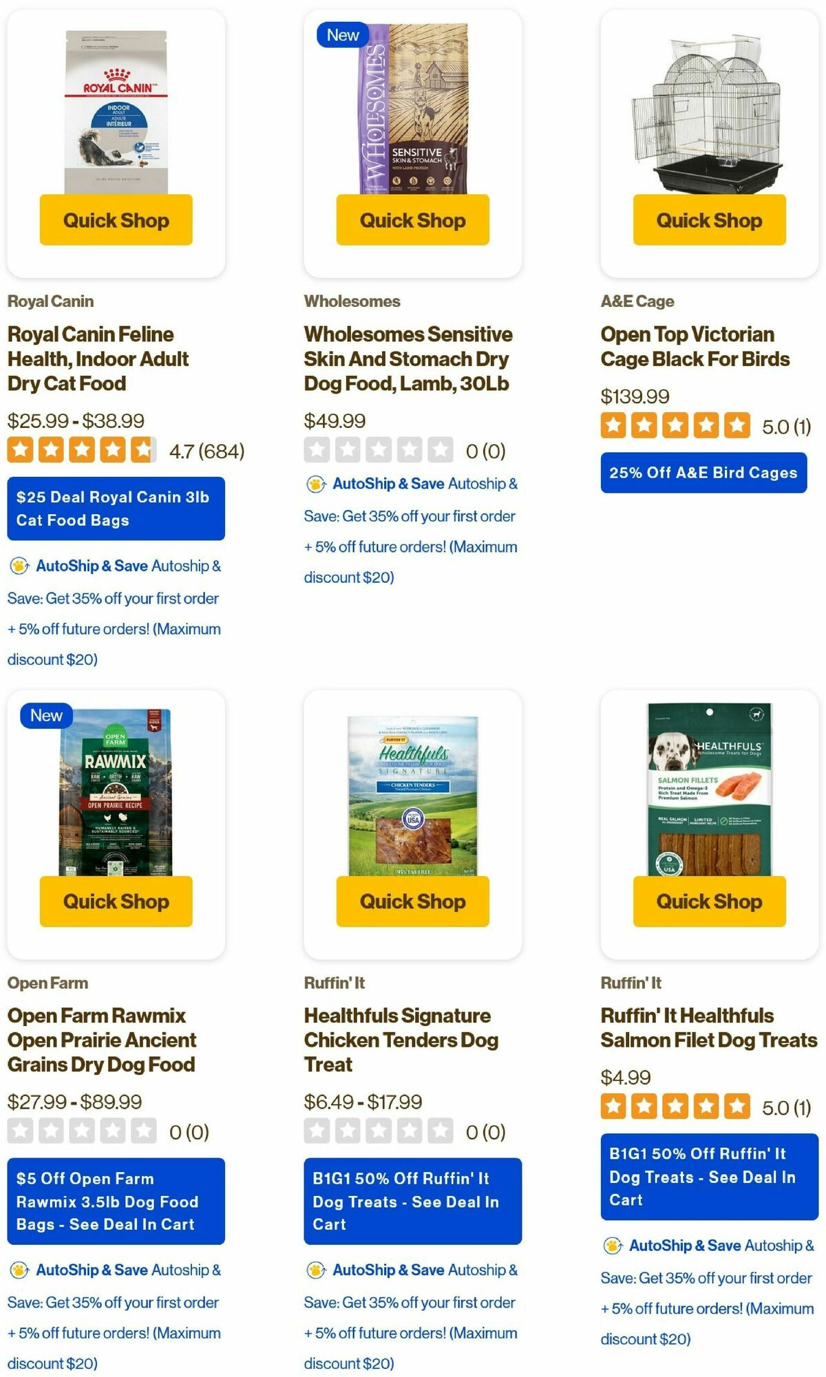 Pet Supermarket Weekly Ad from May 4