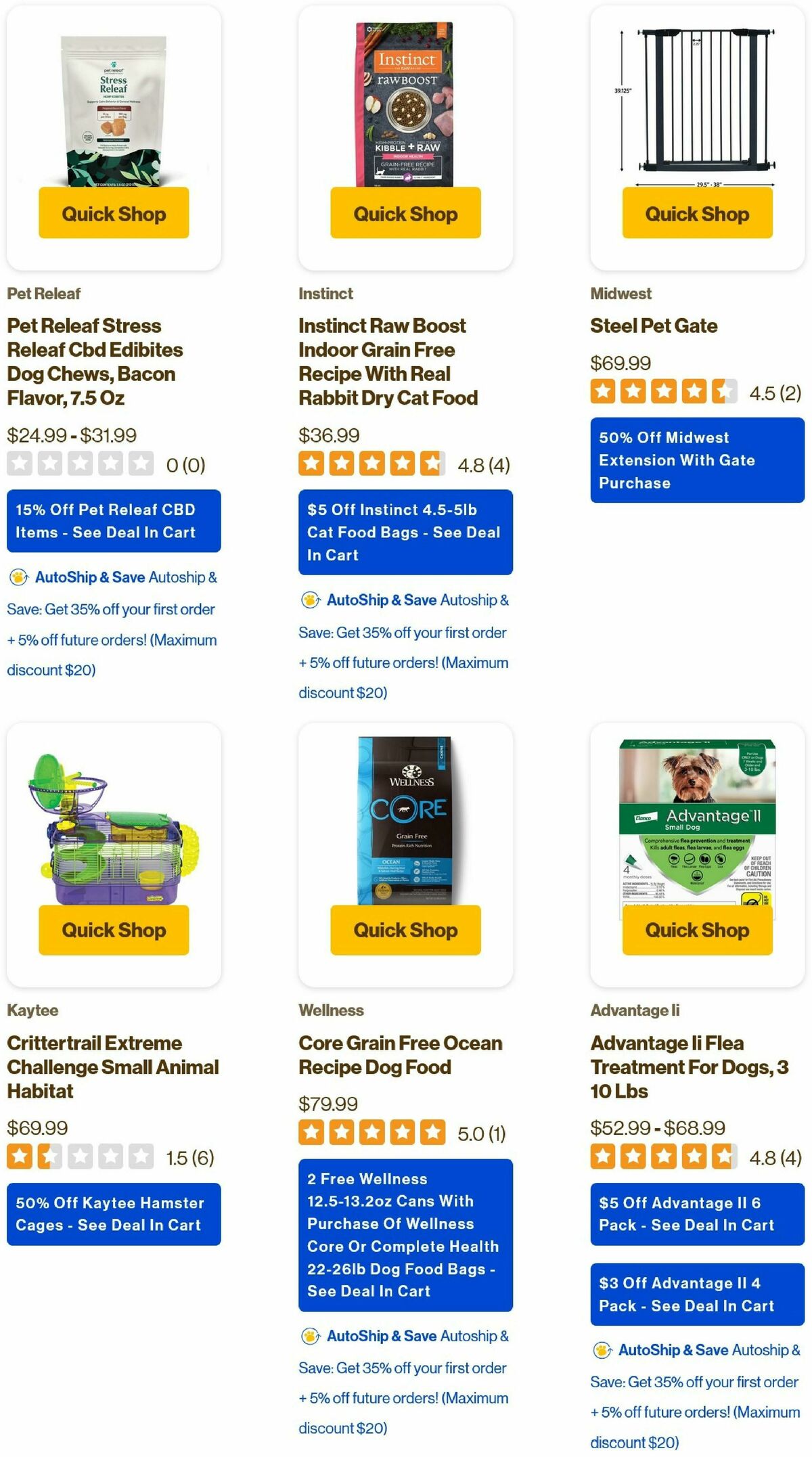 Pet Supermarket Weekly Ad from May 4