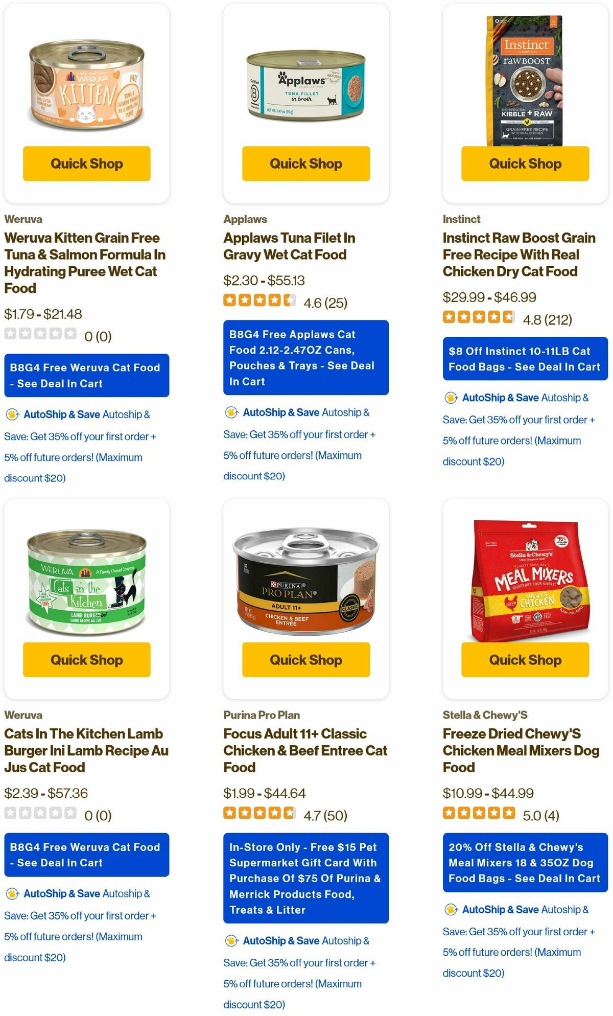 Pet Supermarket Weekly Ad from June 3