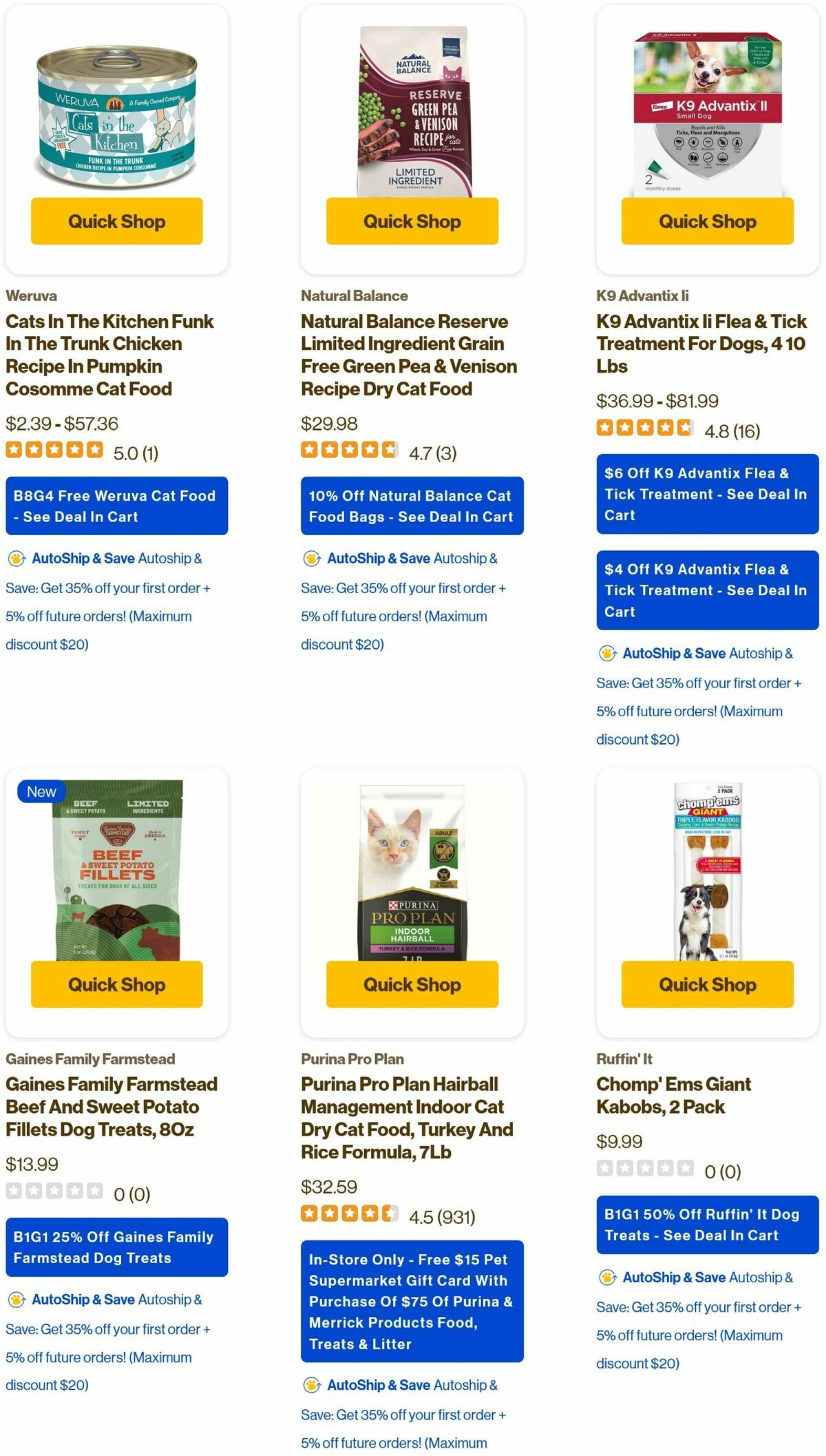 Pet Supermarket Weekly Ad from June 3
