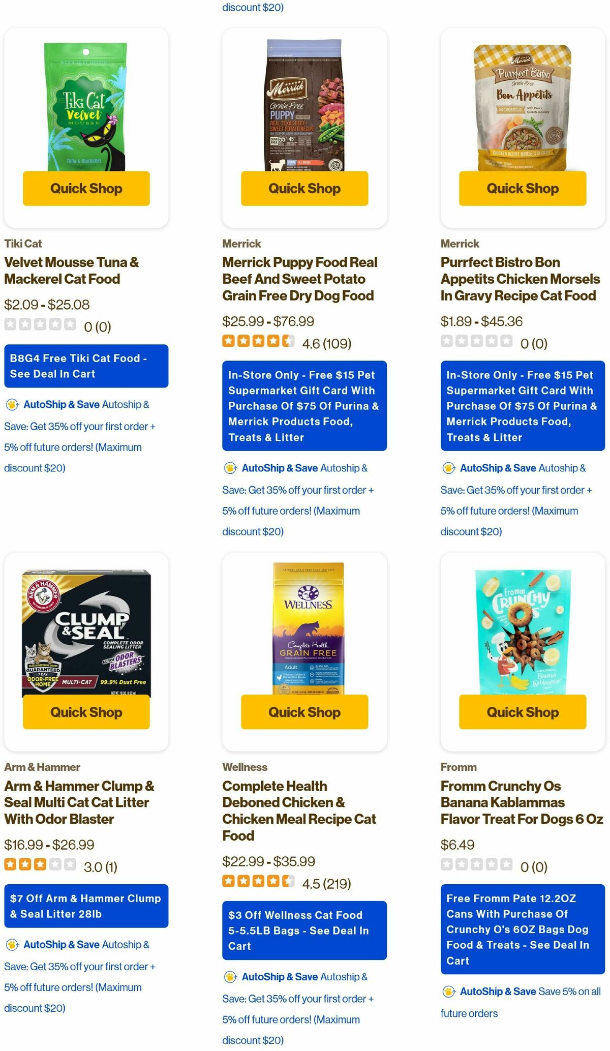 Pet Supermarket Weekly Ad from June 3