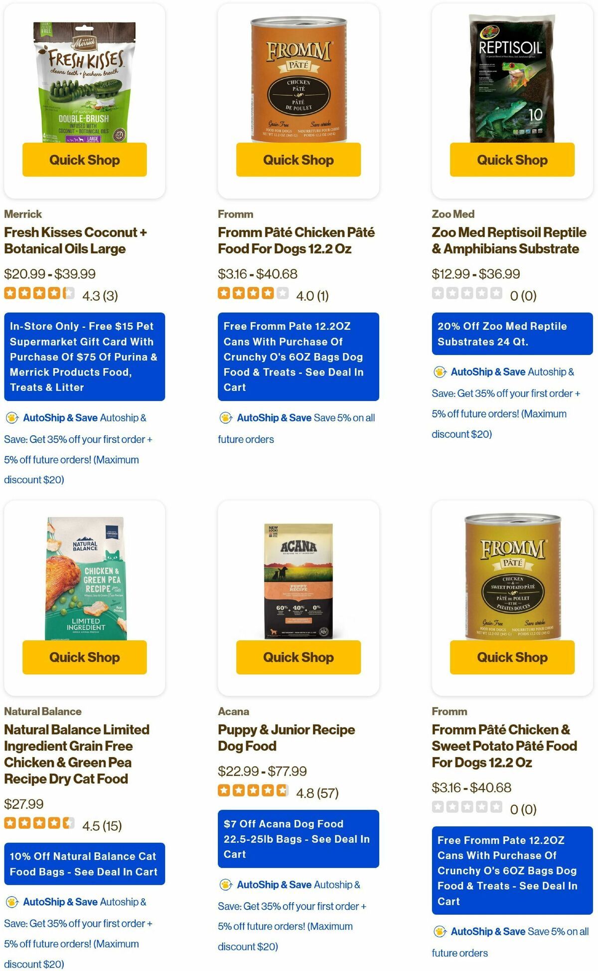 Pet Supermarket Weekly Ad from June 3