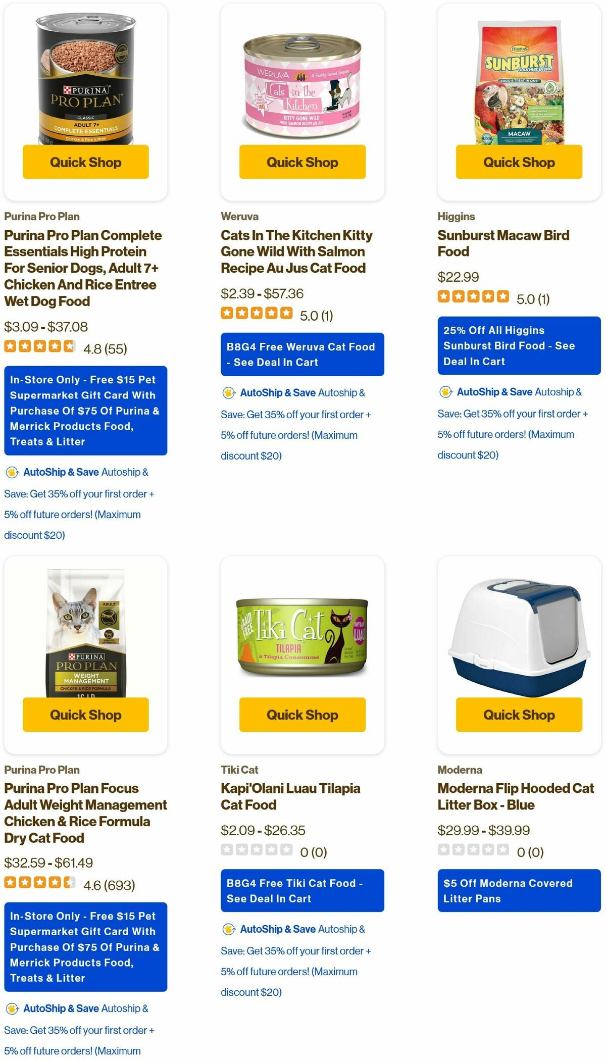 Pet Supermarket Weekly Ad from June 3