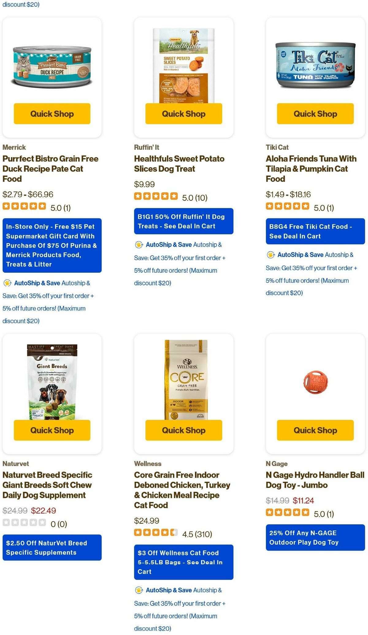 Pet Supermarket Weekly Ad from June 3