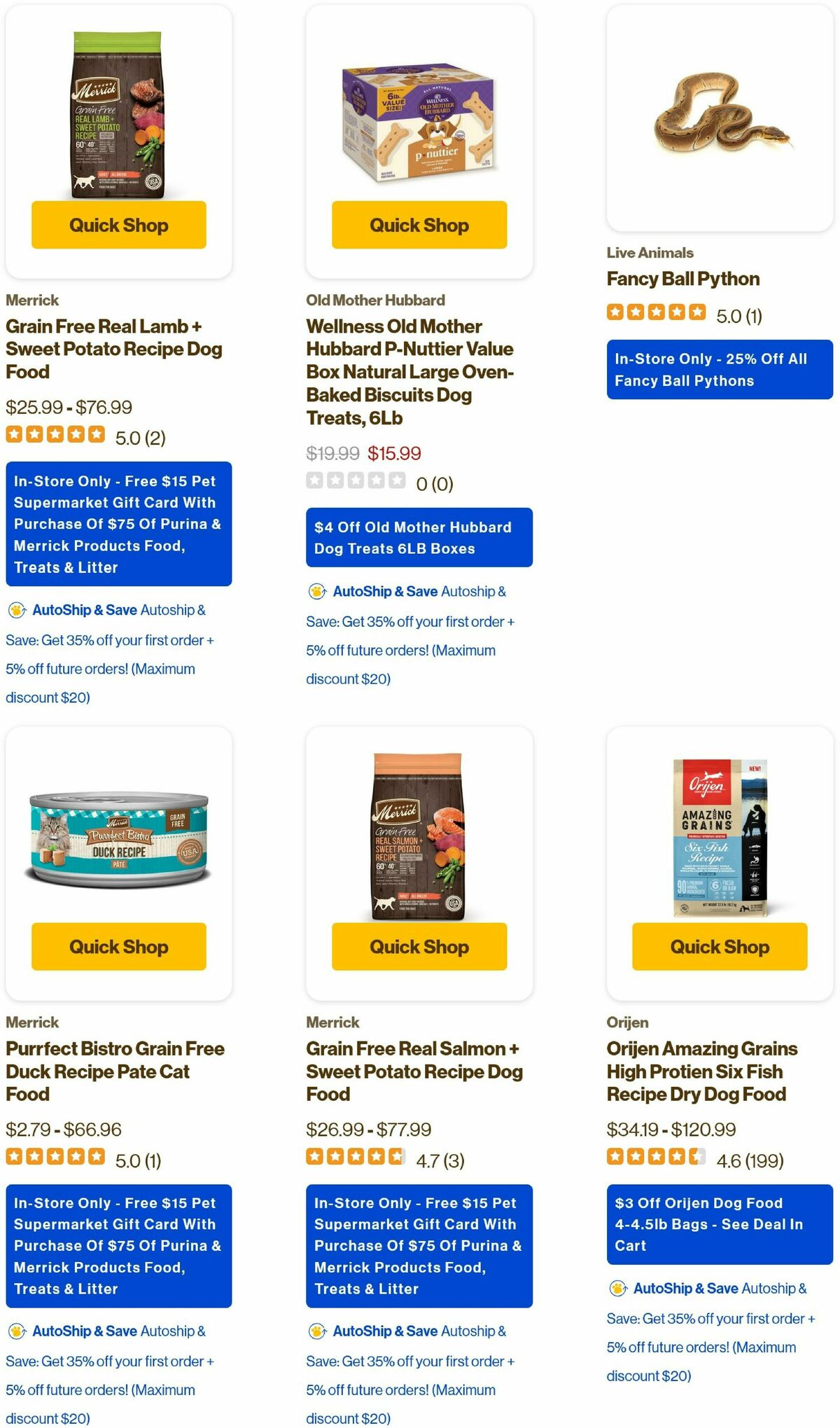 Pet Supermarket Weekly Ad from June 3