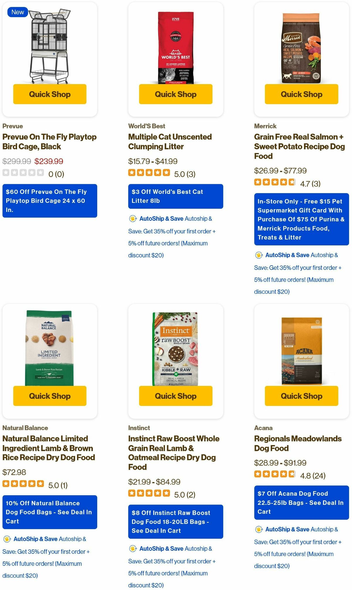 Pet Supermarket Weekly Ad from June 3