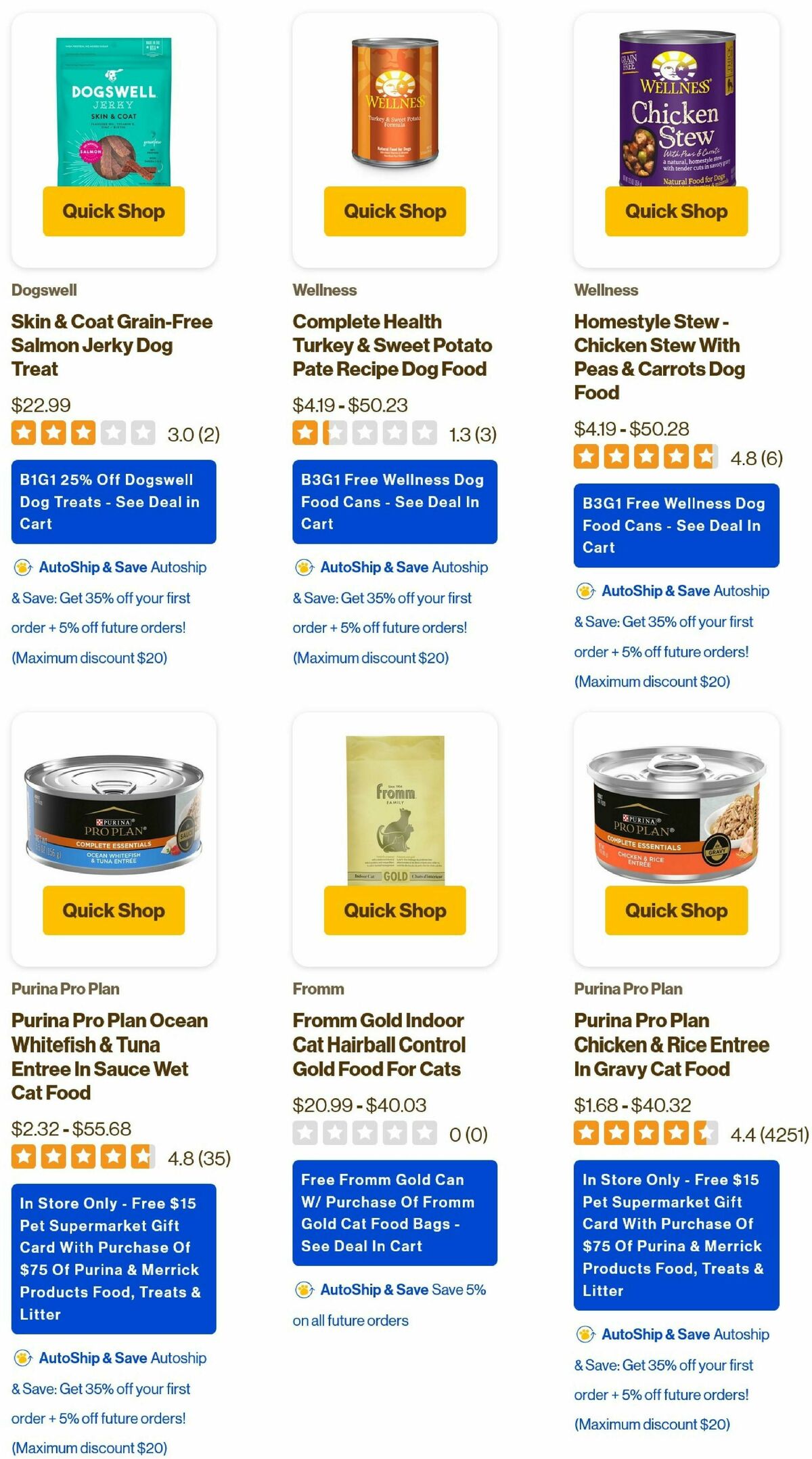 Pet Supermarket Weekly Ad from July 3