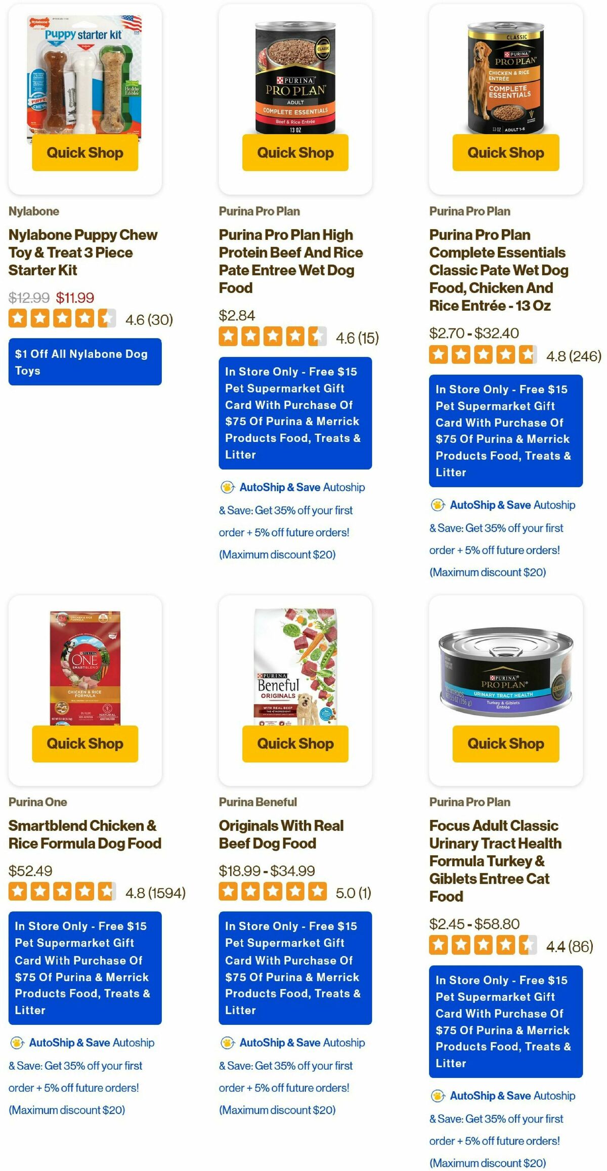 Pet Supermarket Weekly Ad from July 3