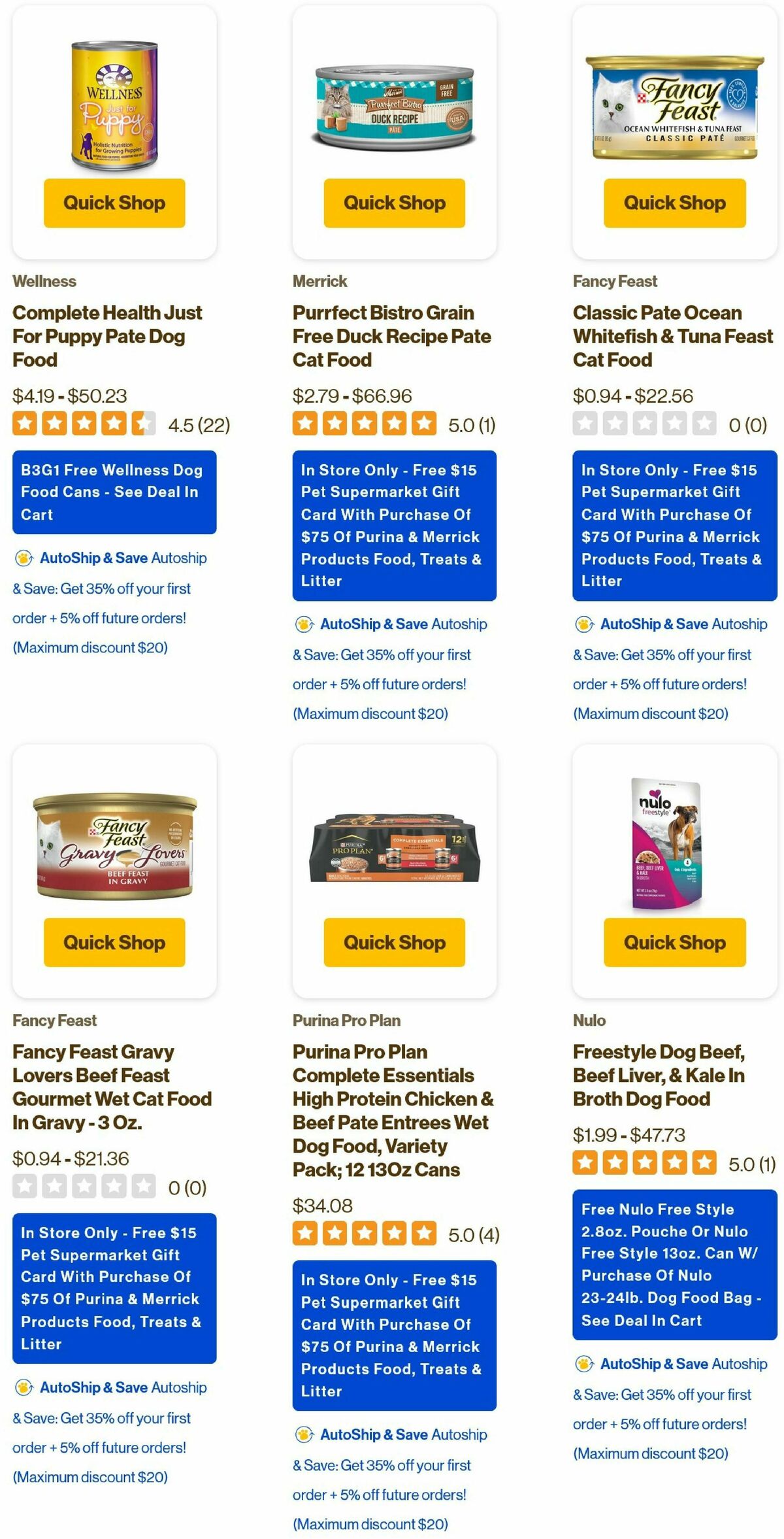 Pet Supermarket Weekly Ad from July 3