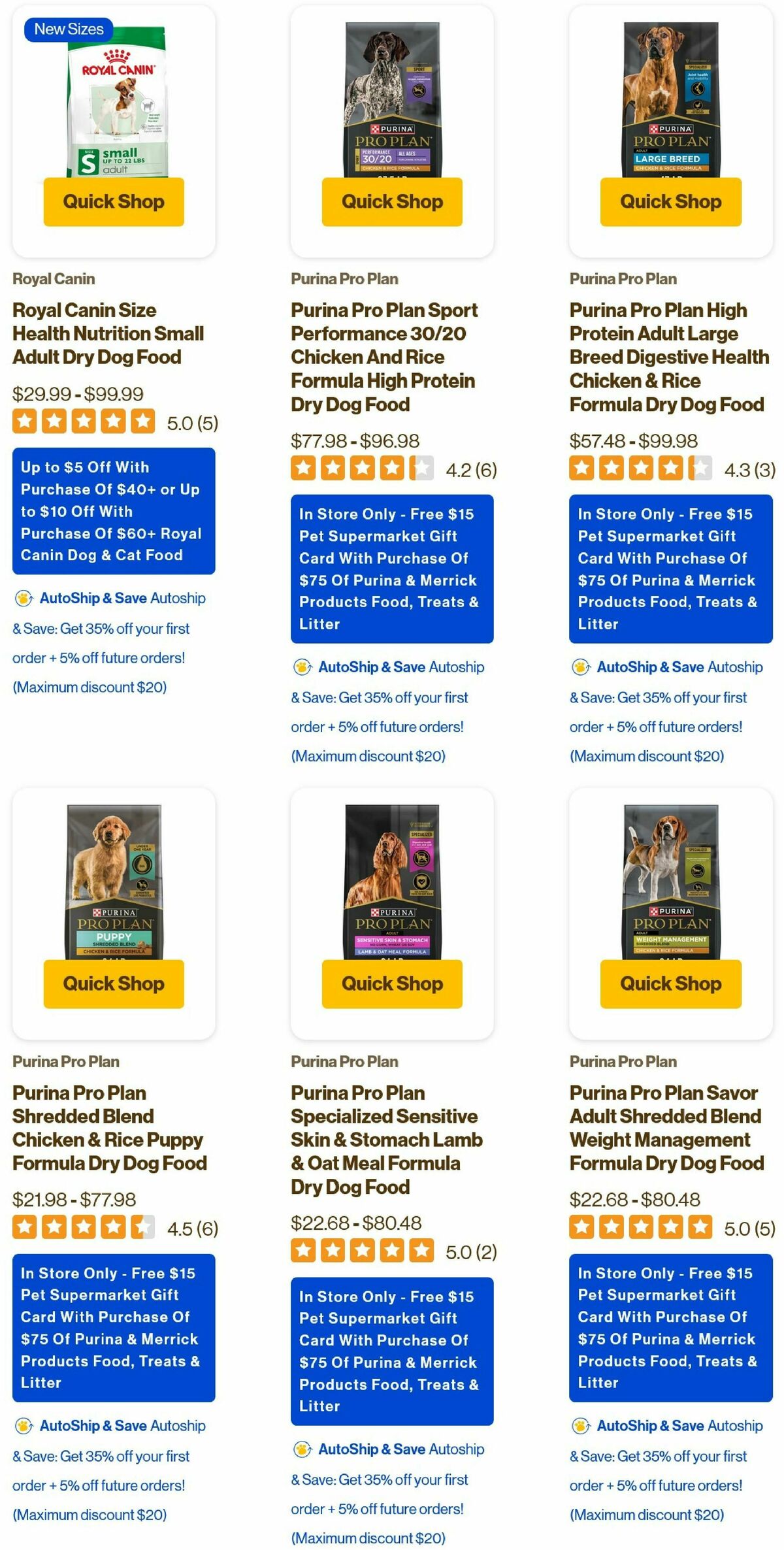 Pet Supermarket Weekly Ad from July 3