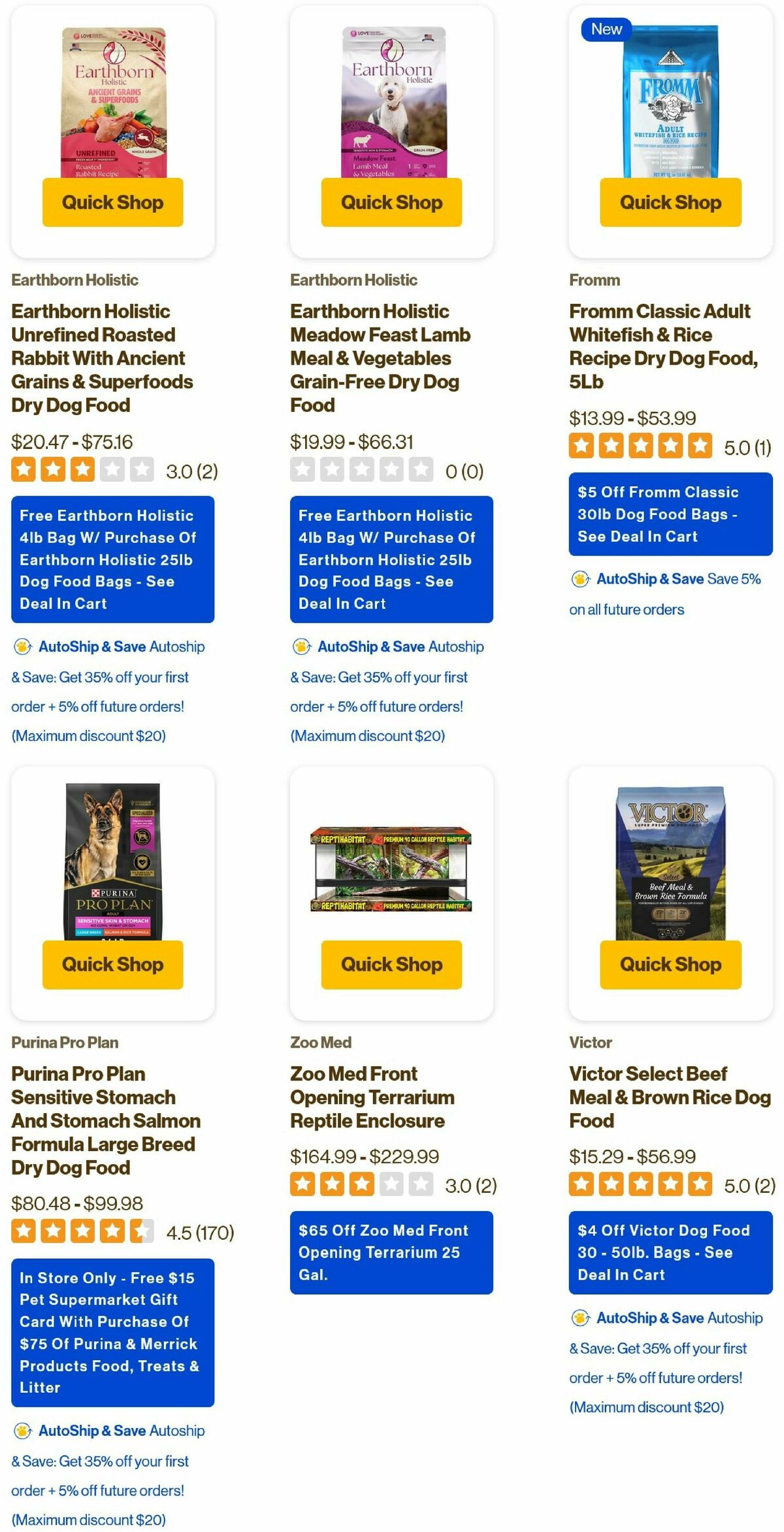 Pet Supermarket Weekly Ad from July 3