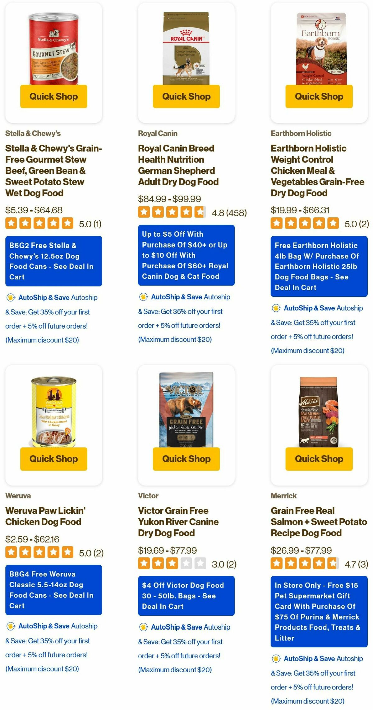 Pet Supermarket Weekly Ad from July 3