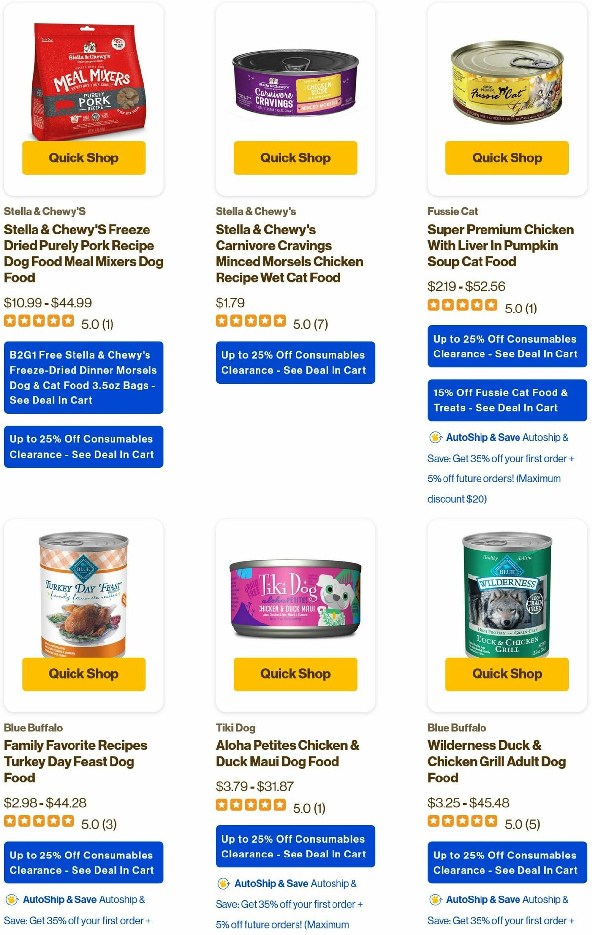 Pet Supermarket Weekly Ad from August 4